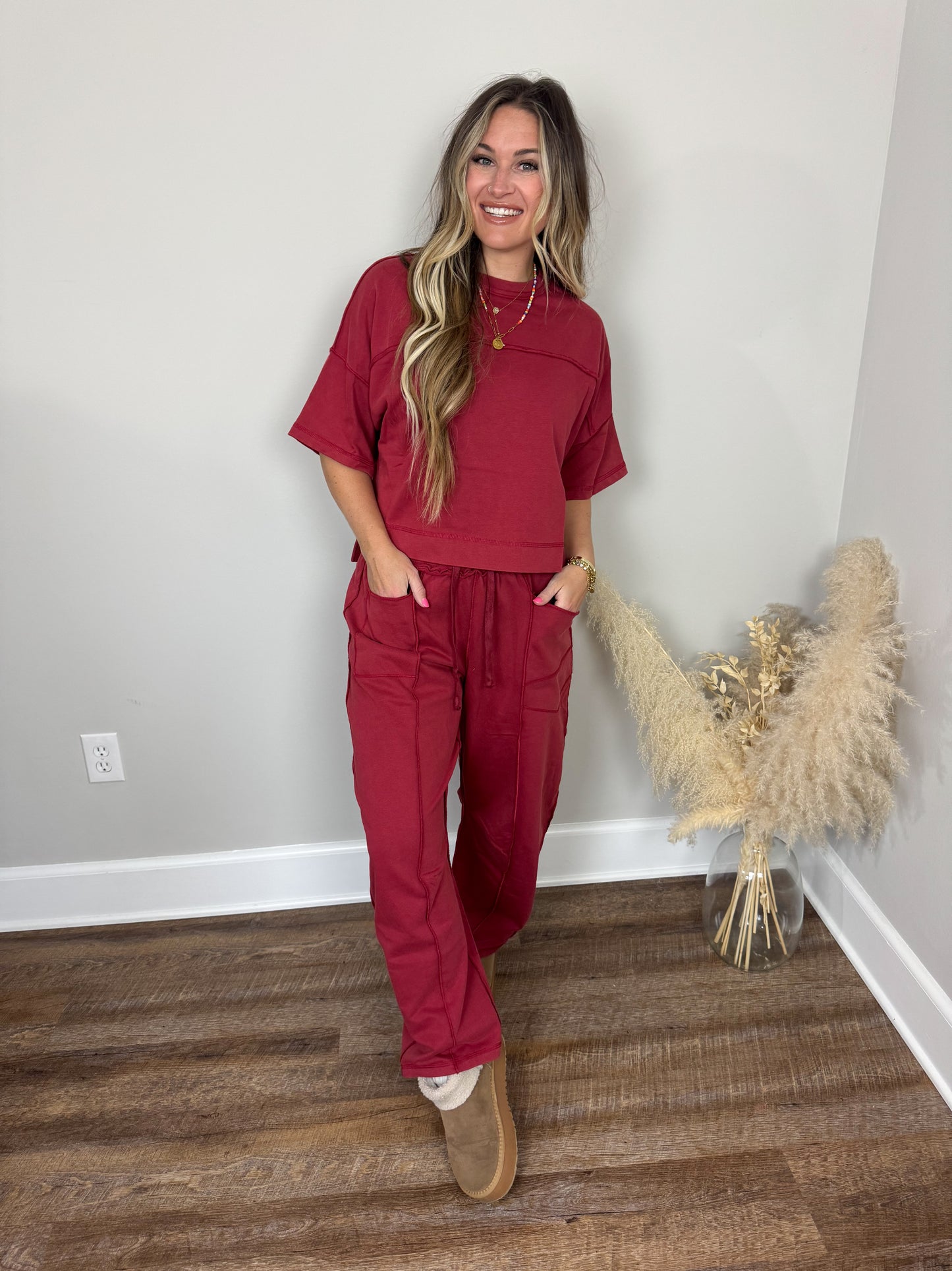 Slow Sunday Top | Wine