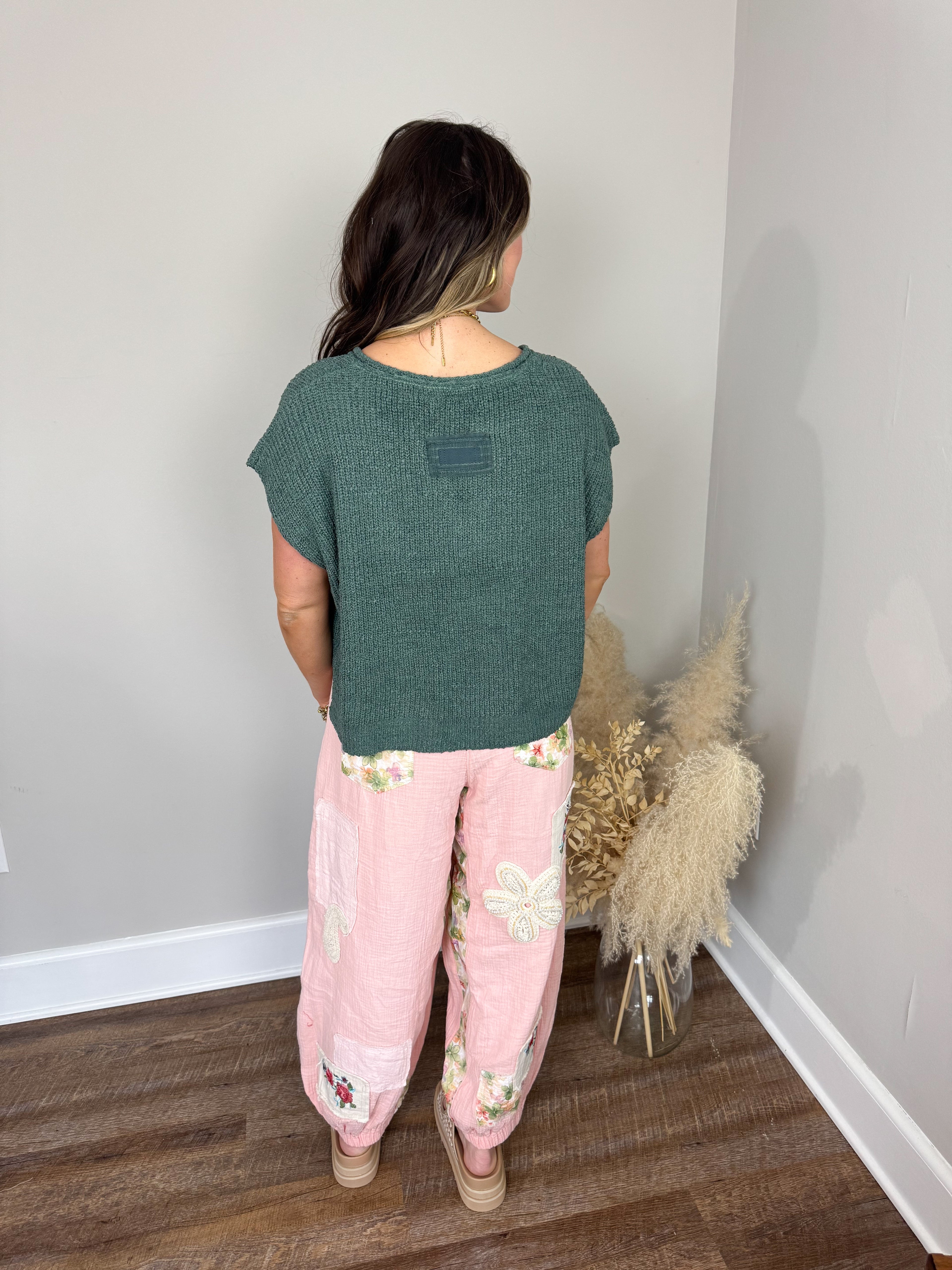 Fate Gauze Joggers | Pink