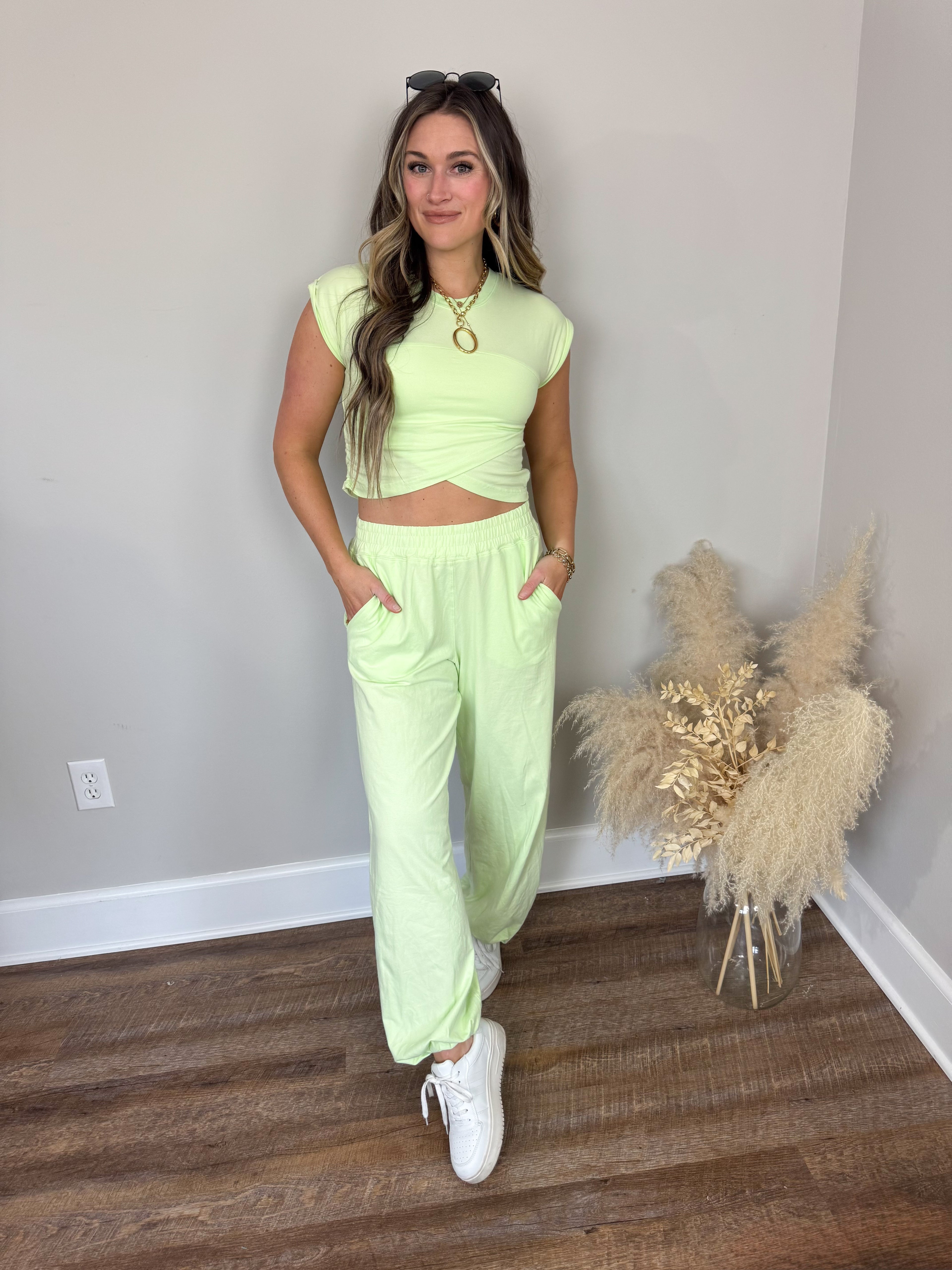 Maxwell Crossover Top | Mint