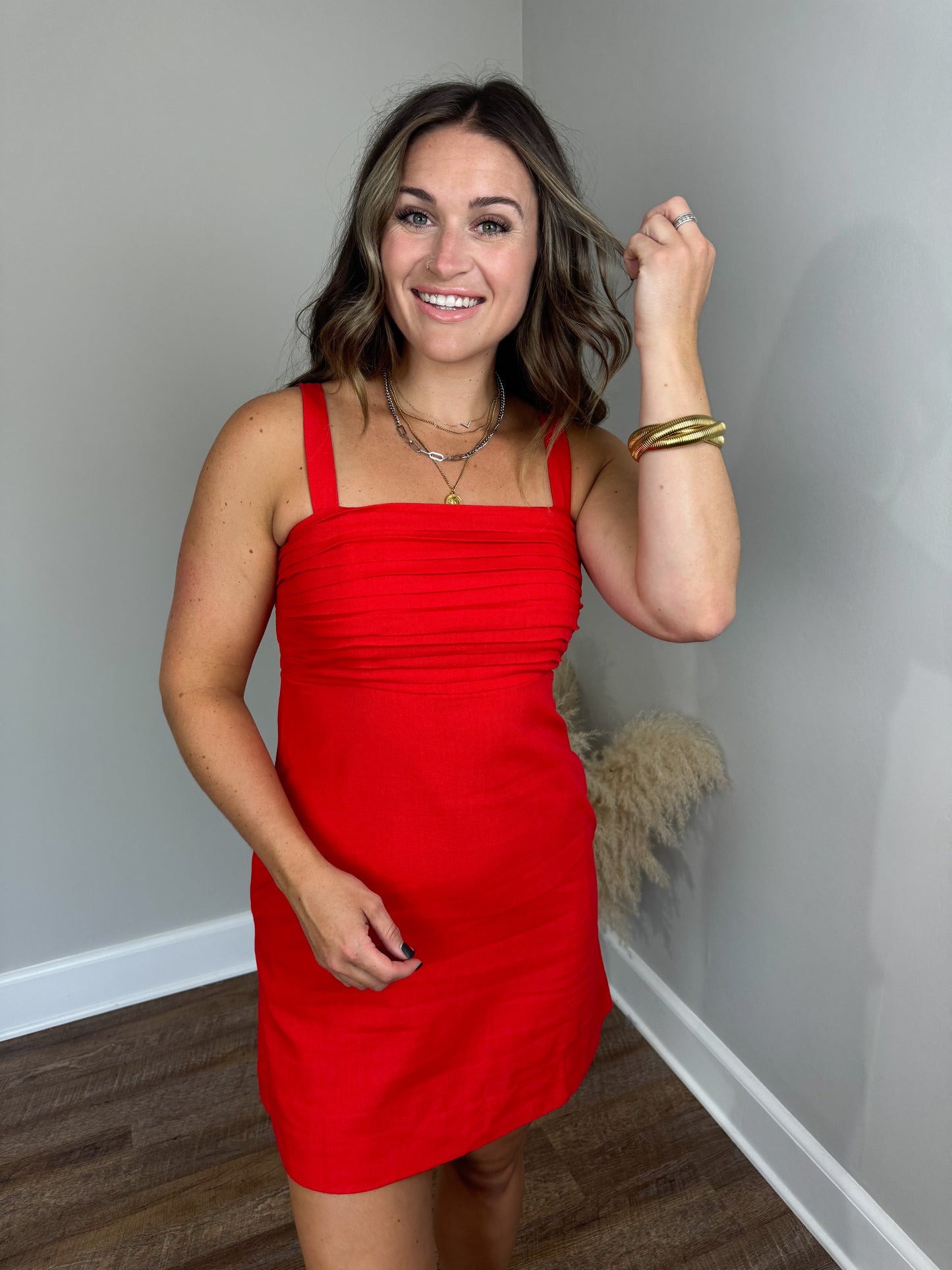 Vegas Romper | Red