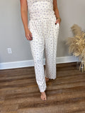 Ditsy Print Pants