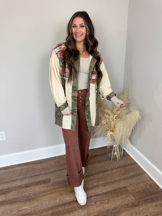 Risen Wide Leg Jeans | Espresso FINAL SALE