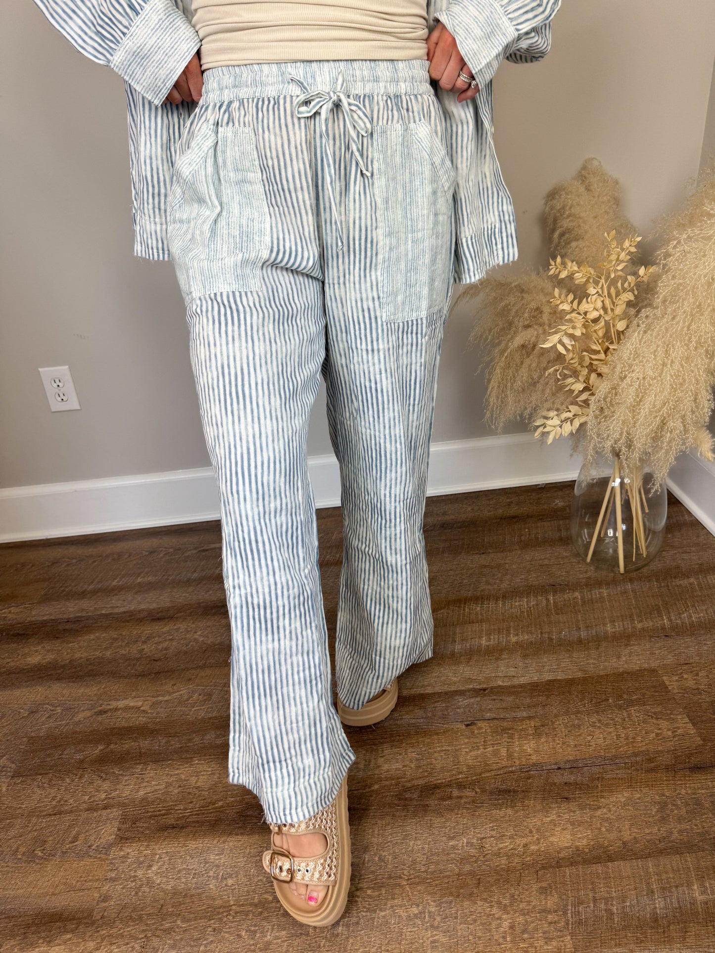 Nautical Striped Pants