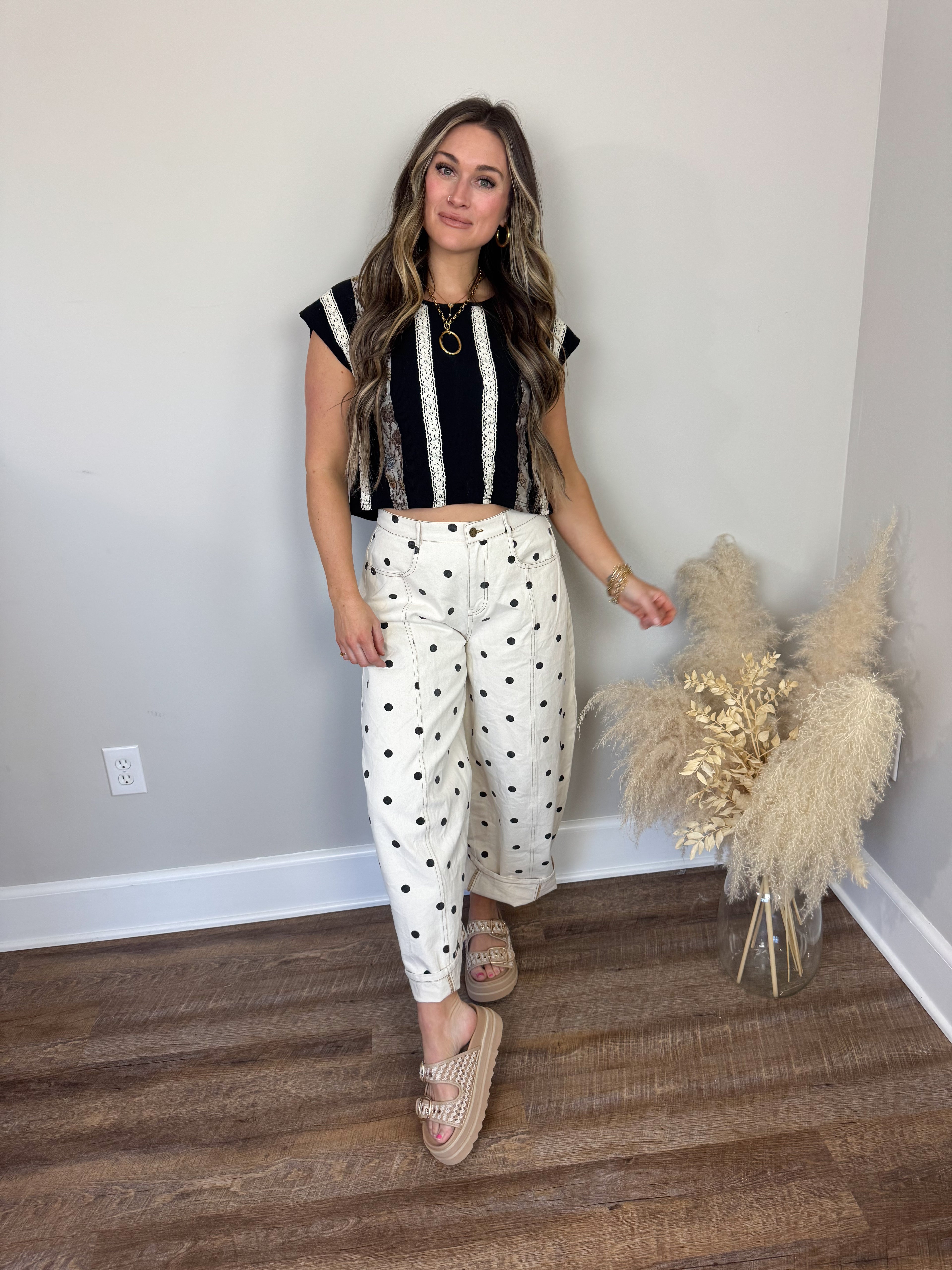 Jay Polka Dot Pants