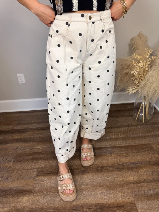Jay Polka Dot Pants