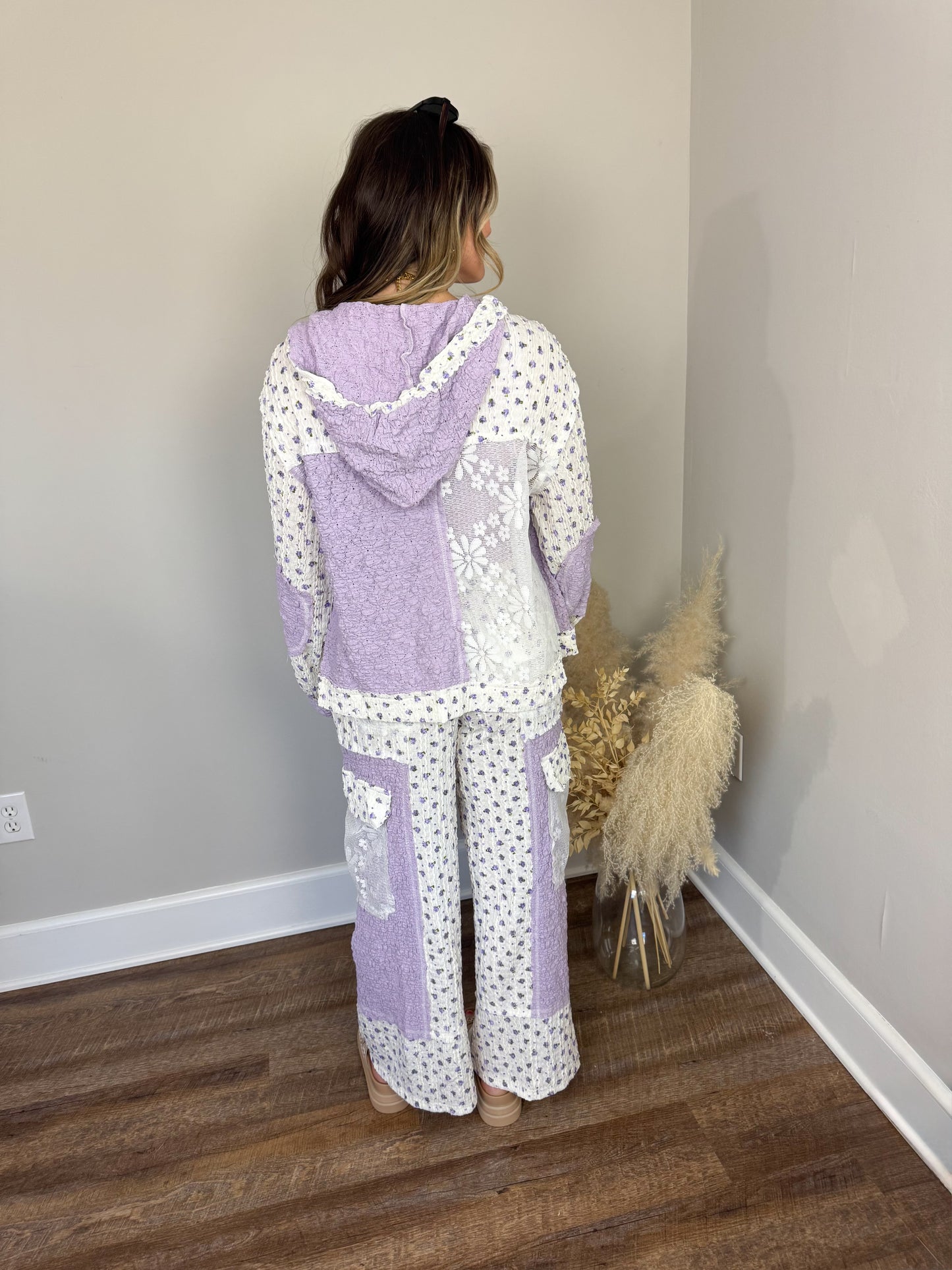 Kyla Floral Top | Lavender