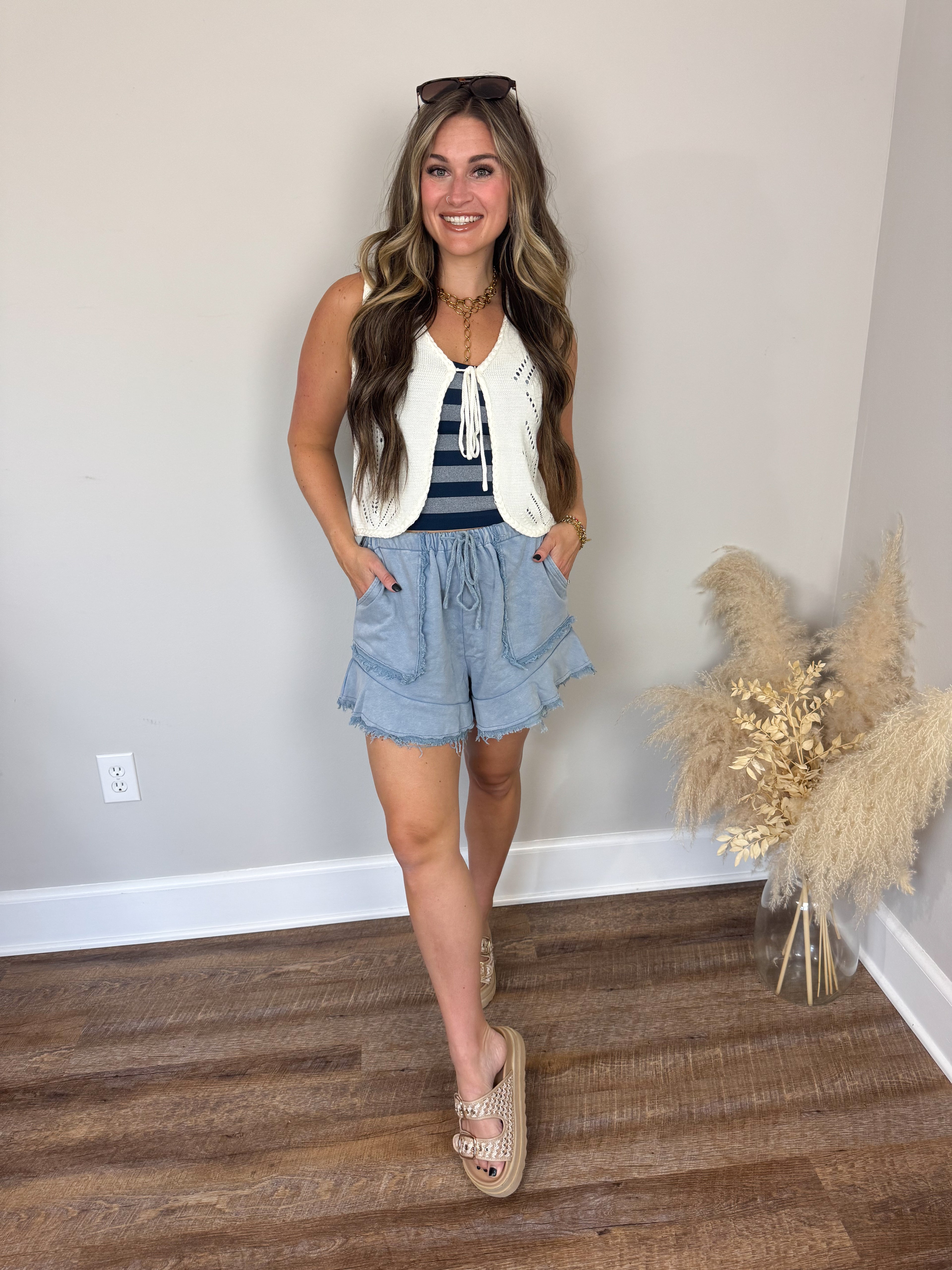 Willow Whisper Sweater Vest | Ivory