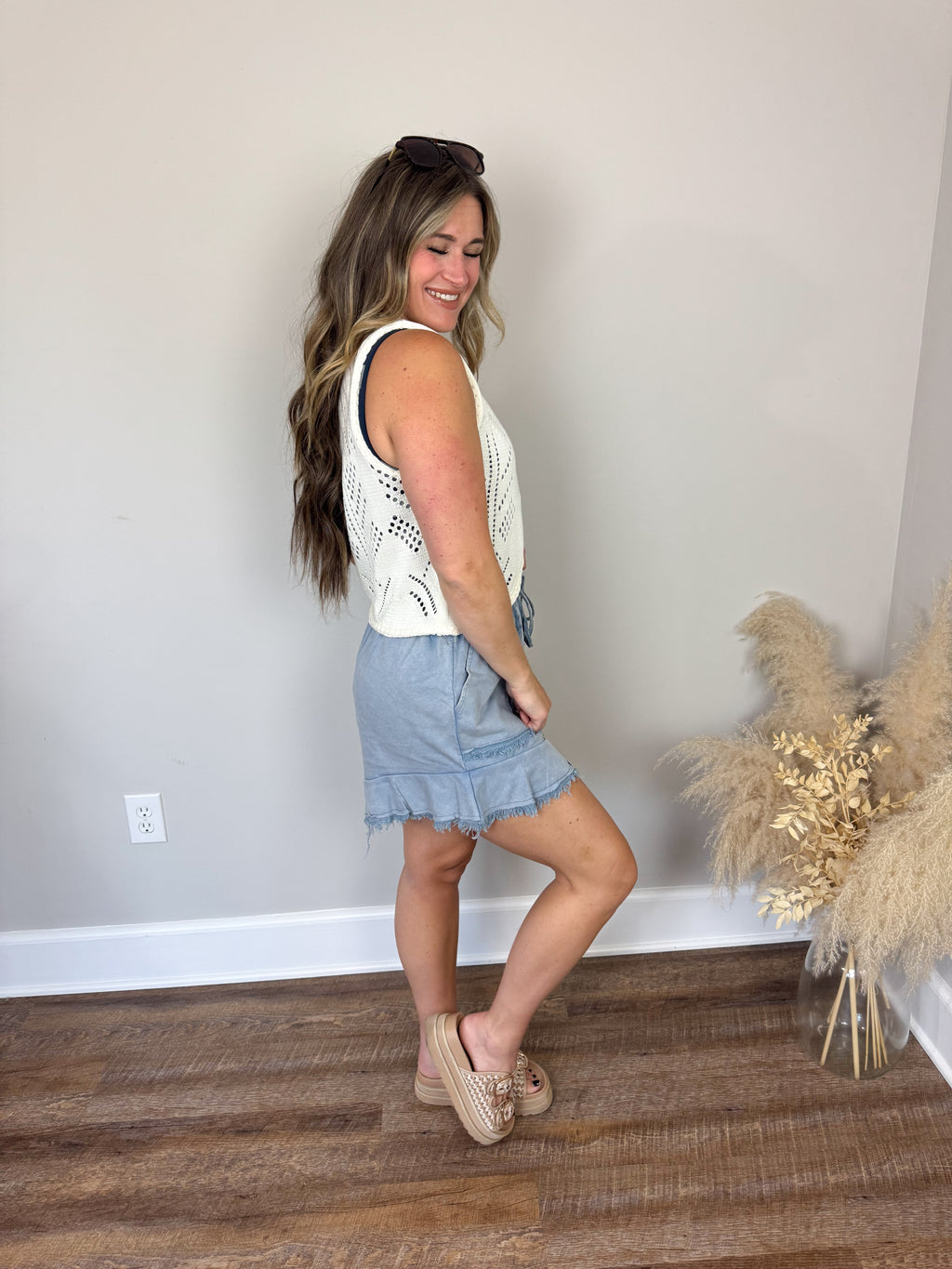 Coastal Drift Shorts | Denim