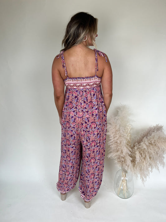 Forever Young Jumpsuit | Pink