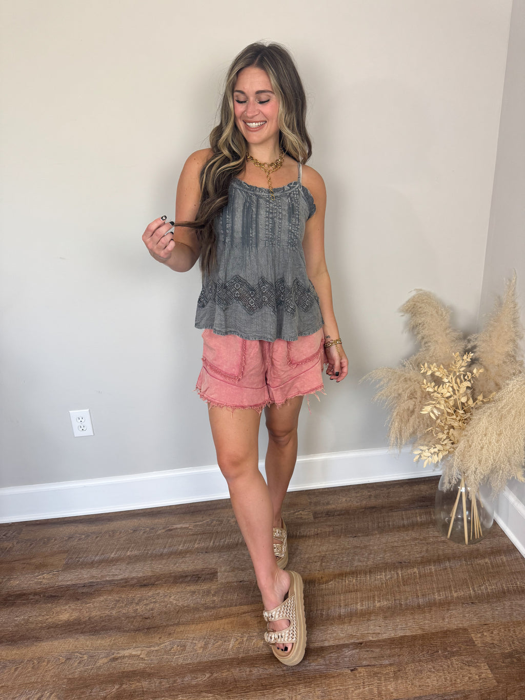 Soto Top | Charcoal