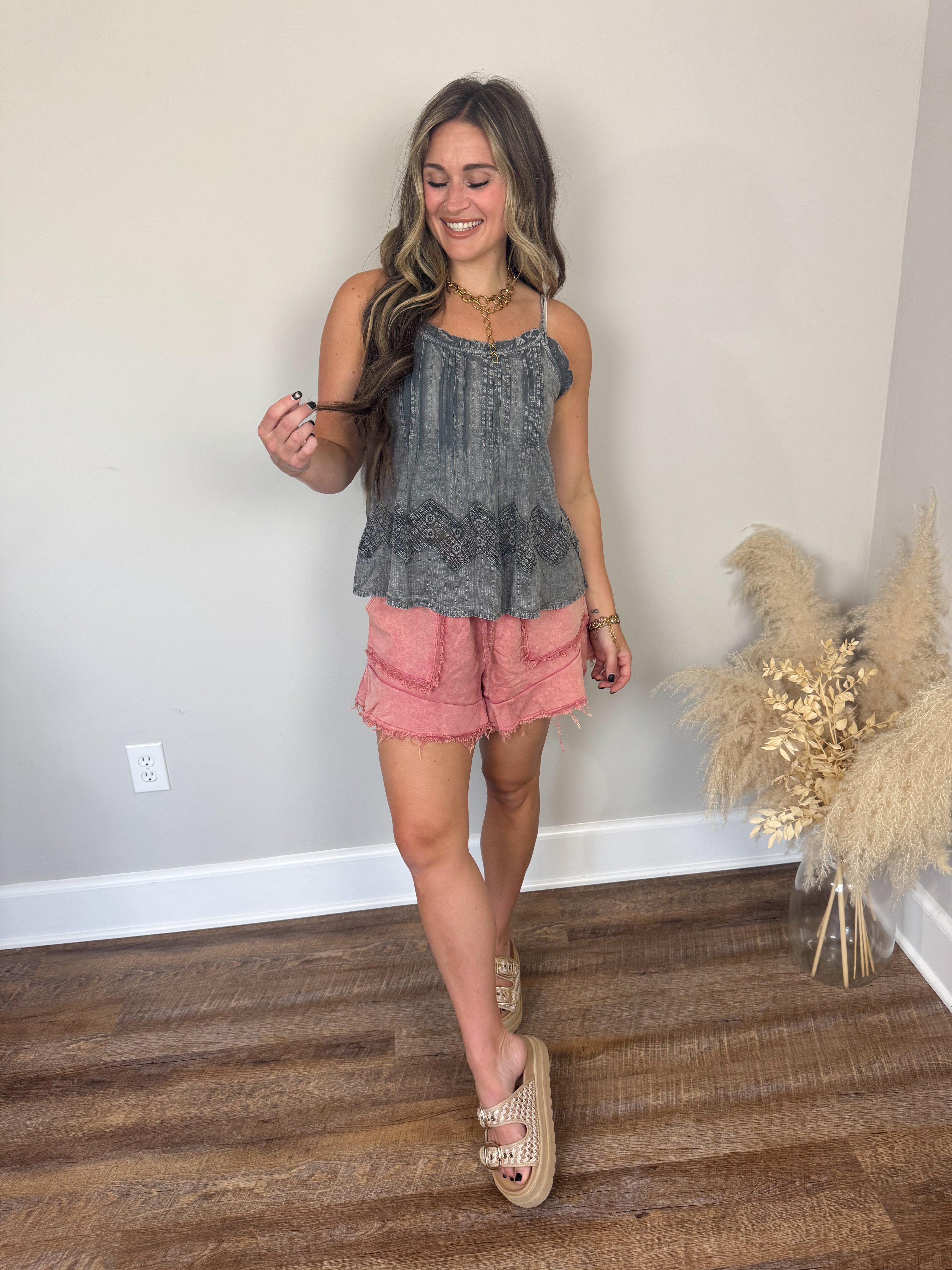 Soto Top | Charcoal
