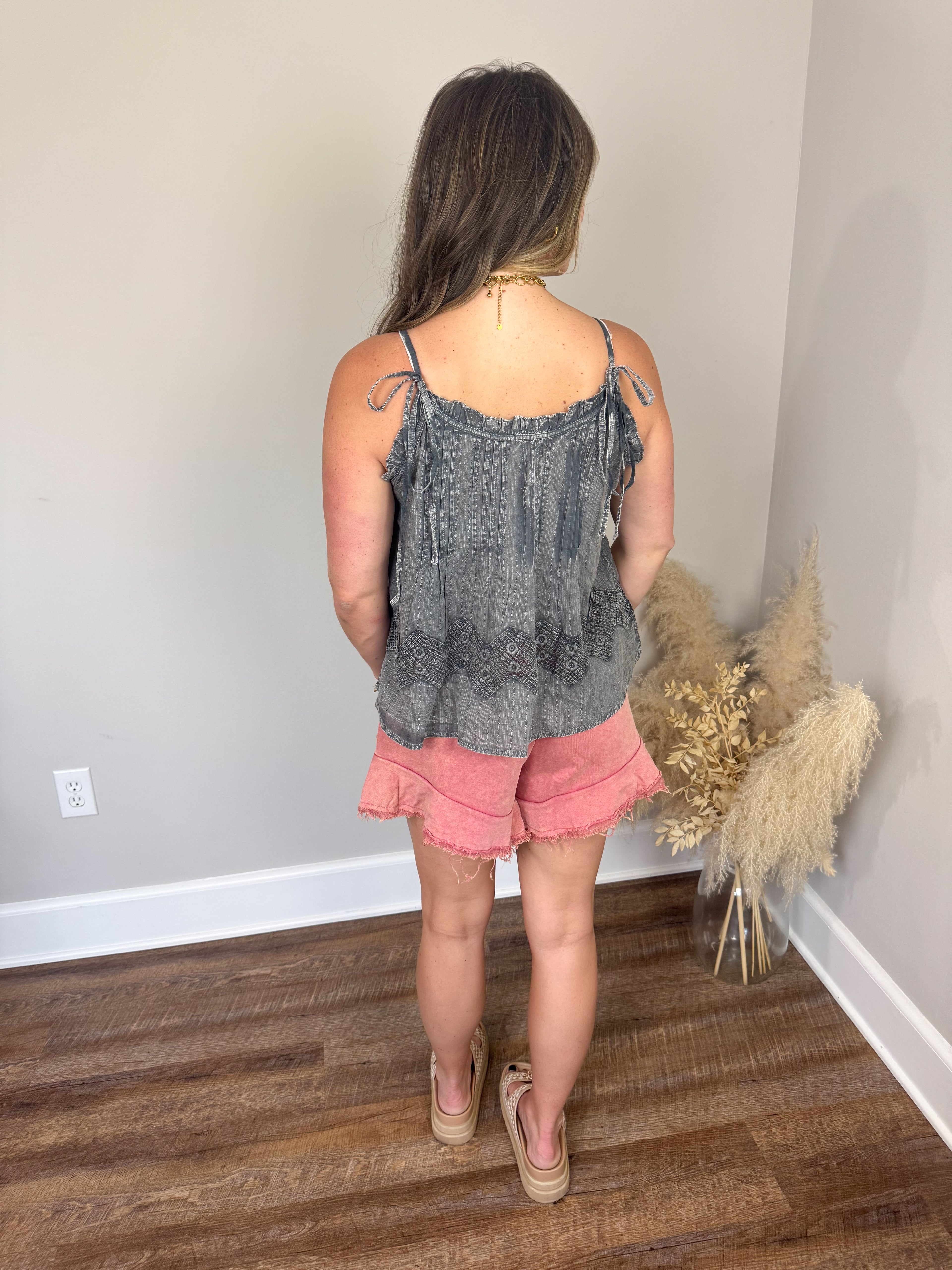Soto Top | Charcoal