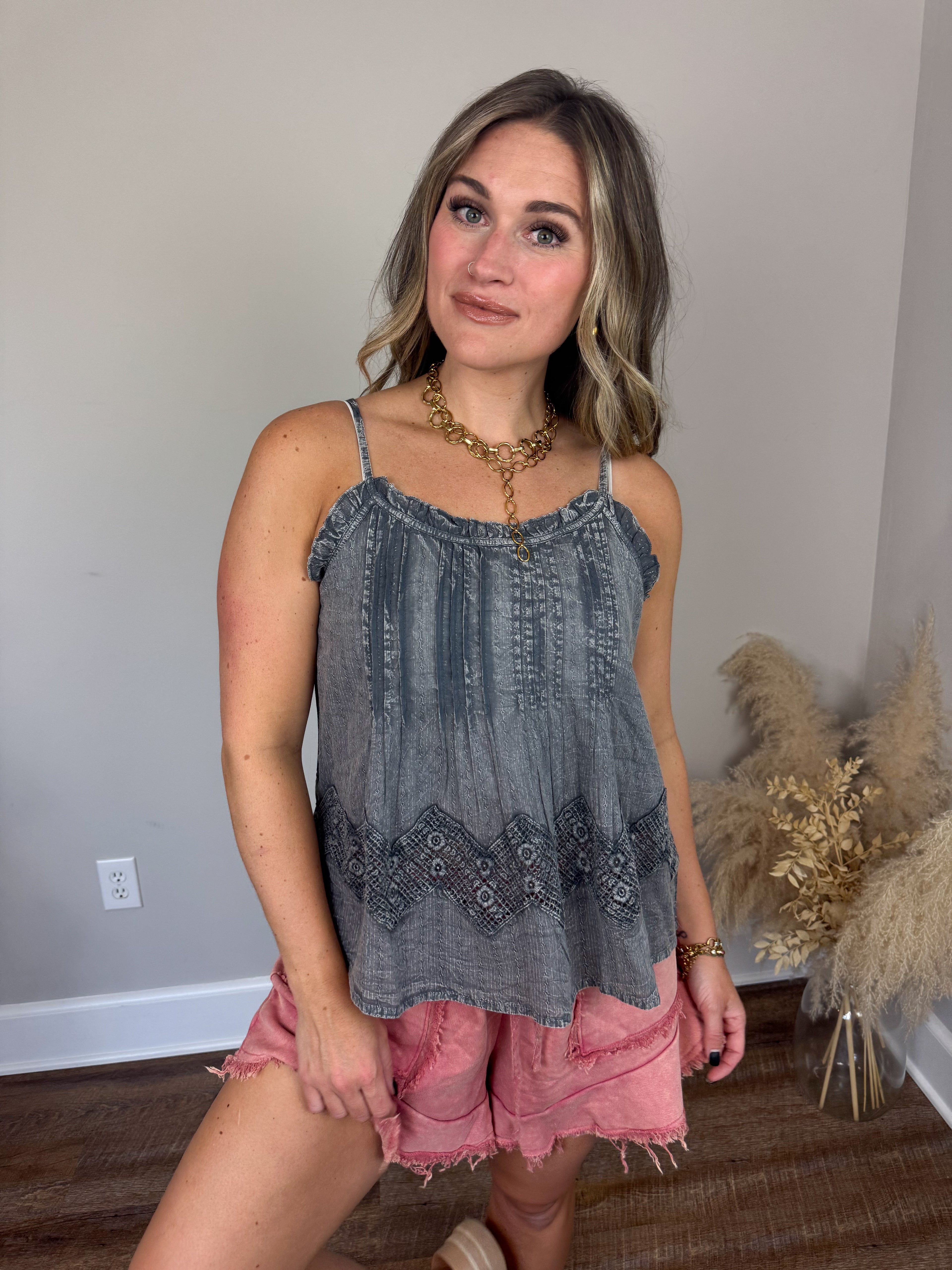 Soto Top | Charcoal