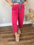 Twenty Five Barrel Pants | Red