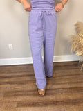Atlanta Striped Pants | Lavender