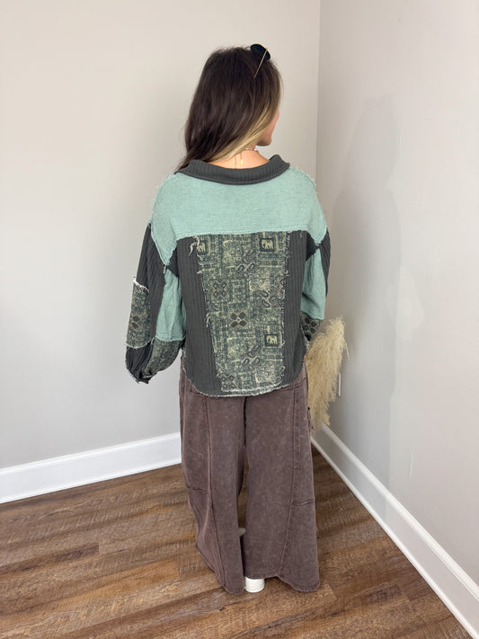 Autumn Stroll Contrast Jacket