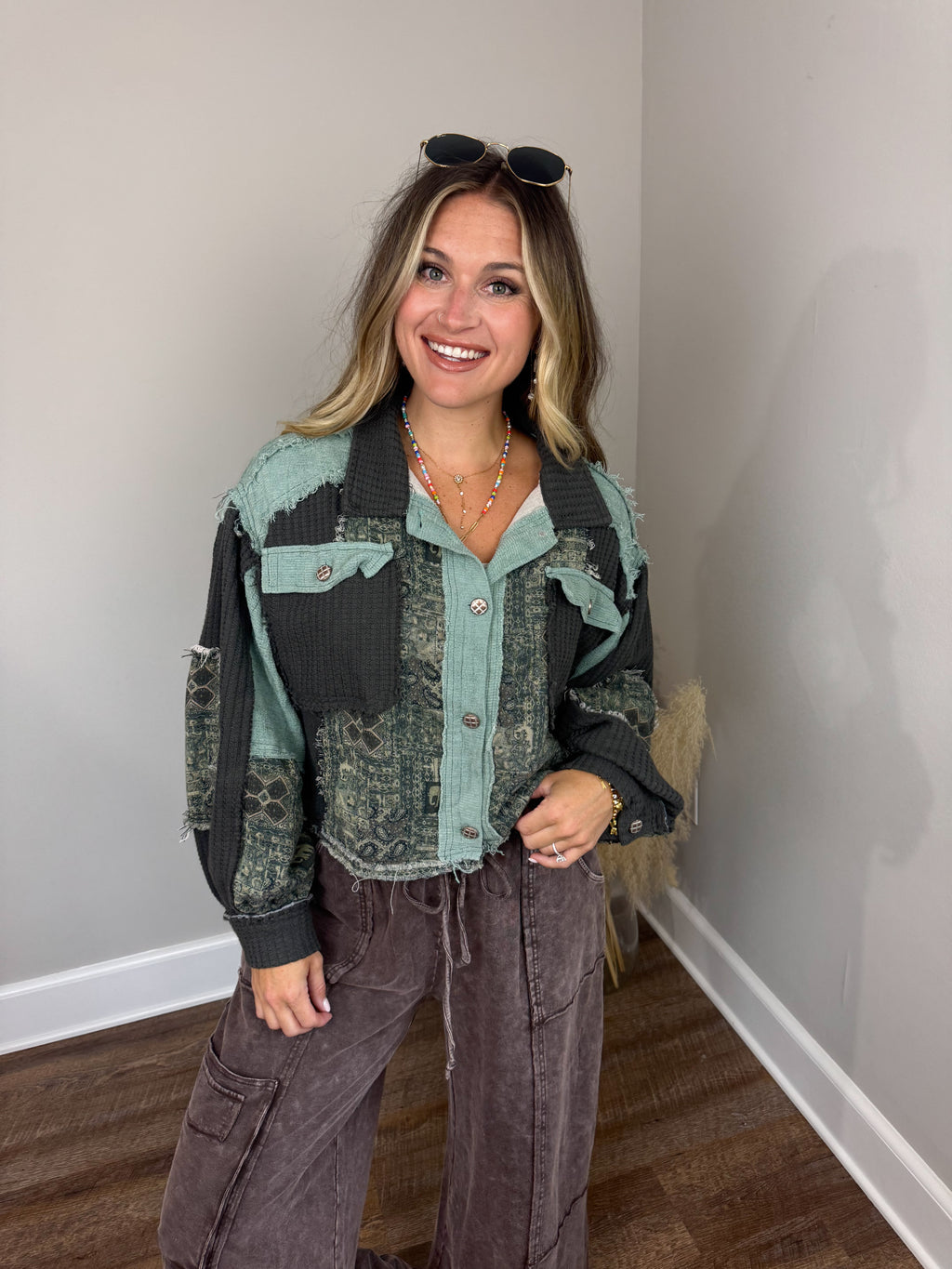 Autumn Stroll Contrast Jacket