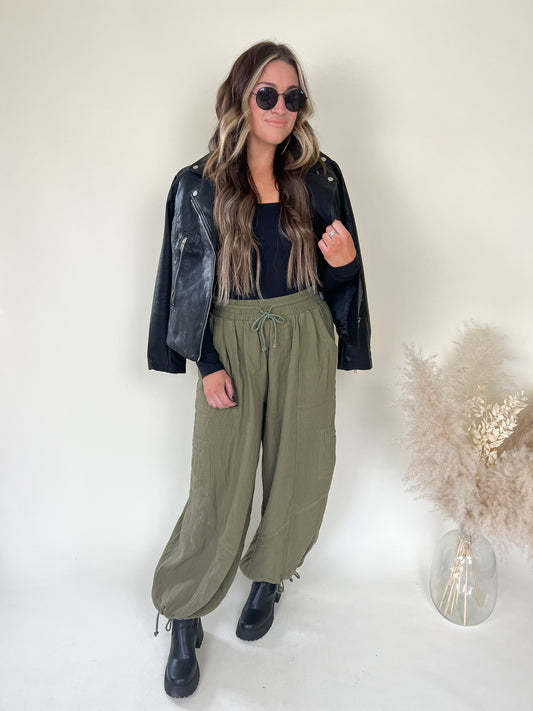 Syracuse Boho Pants | Olive