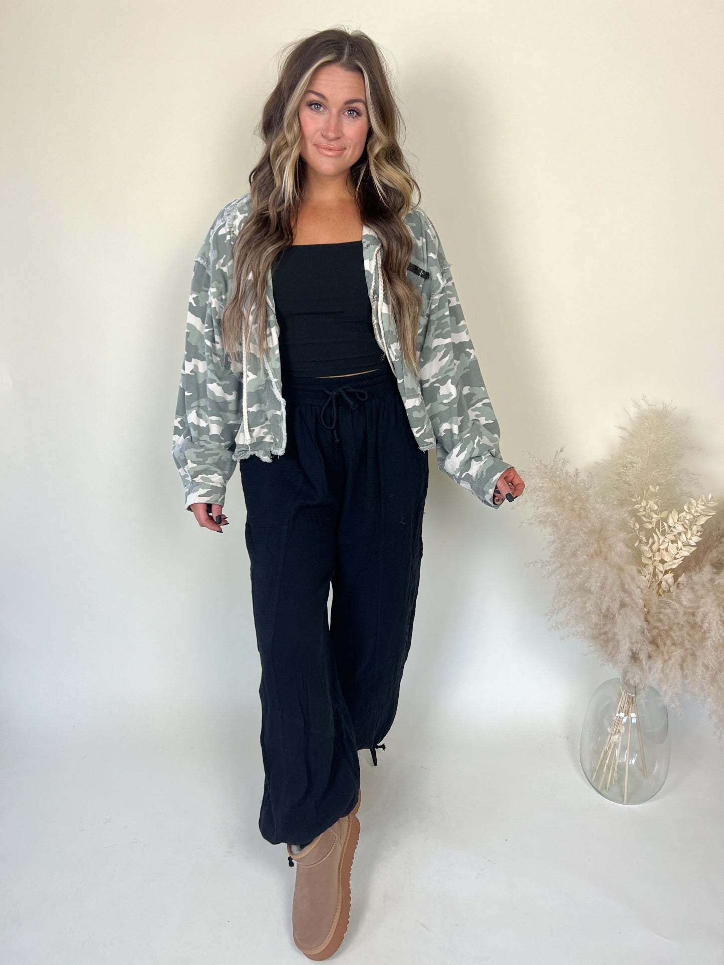 Syracuse Boho Pants | Black