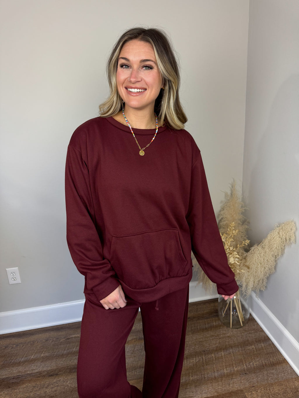 Devlin Crew Neck | Pinot