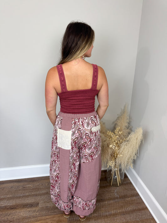 Twilight Patchwork Pants