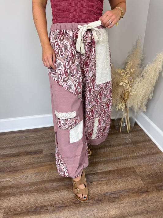 Twilight Patchwork Pants