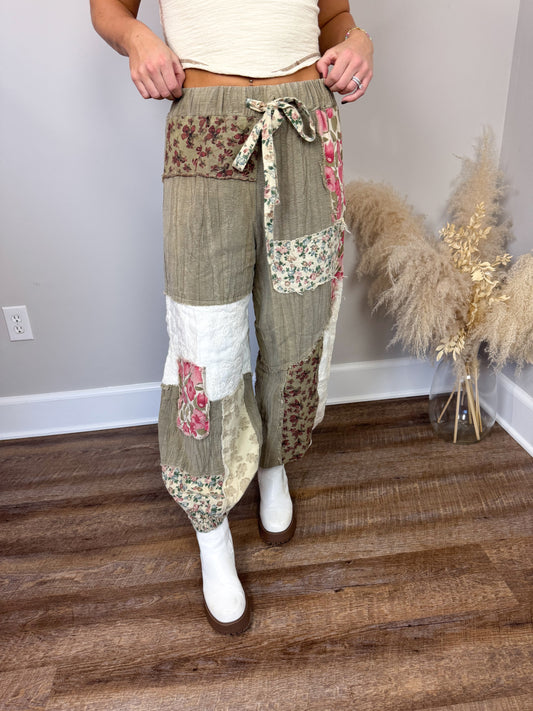 Penthouse Patchwork Joggers