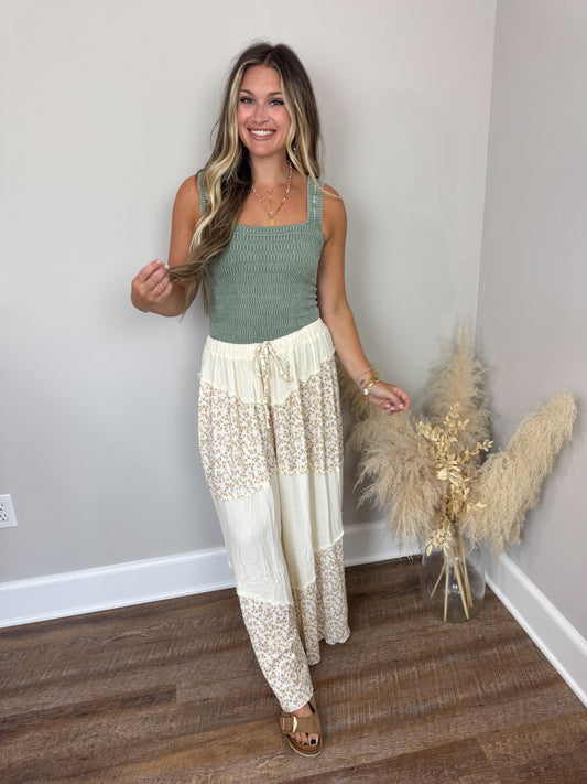 Meadow Daze Seamless Top | Olive