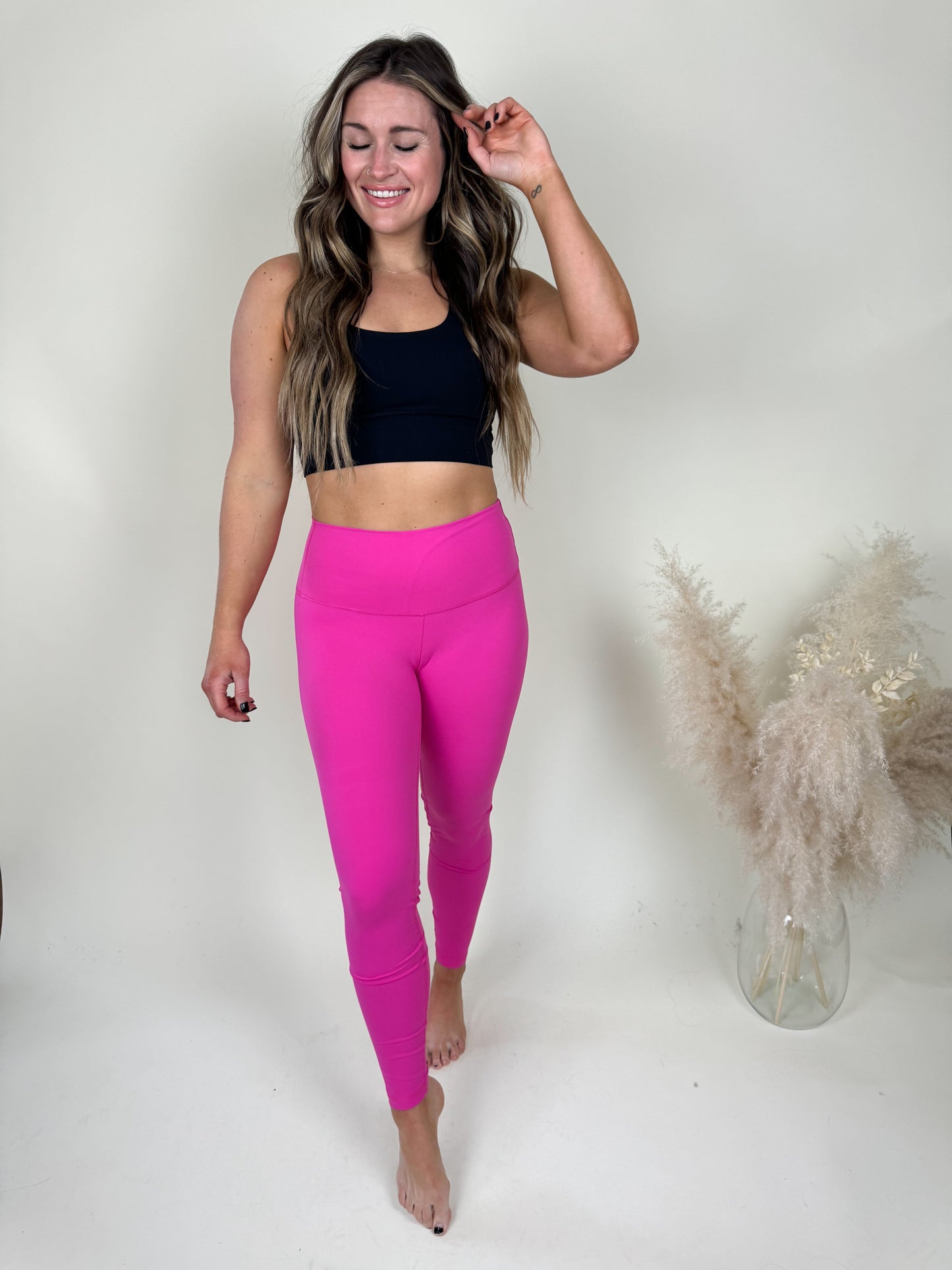 Chill Out Leggings | Fuchsia