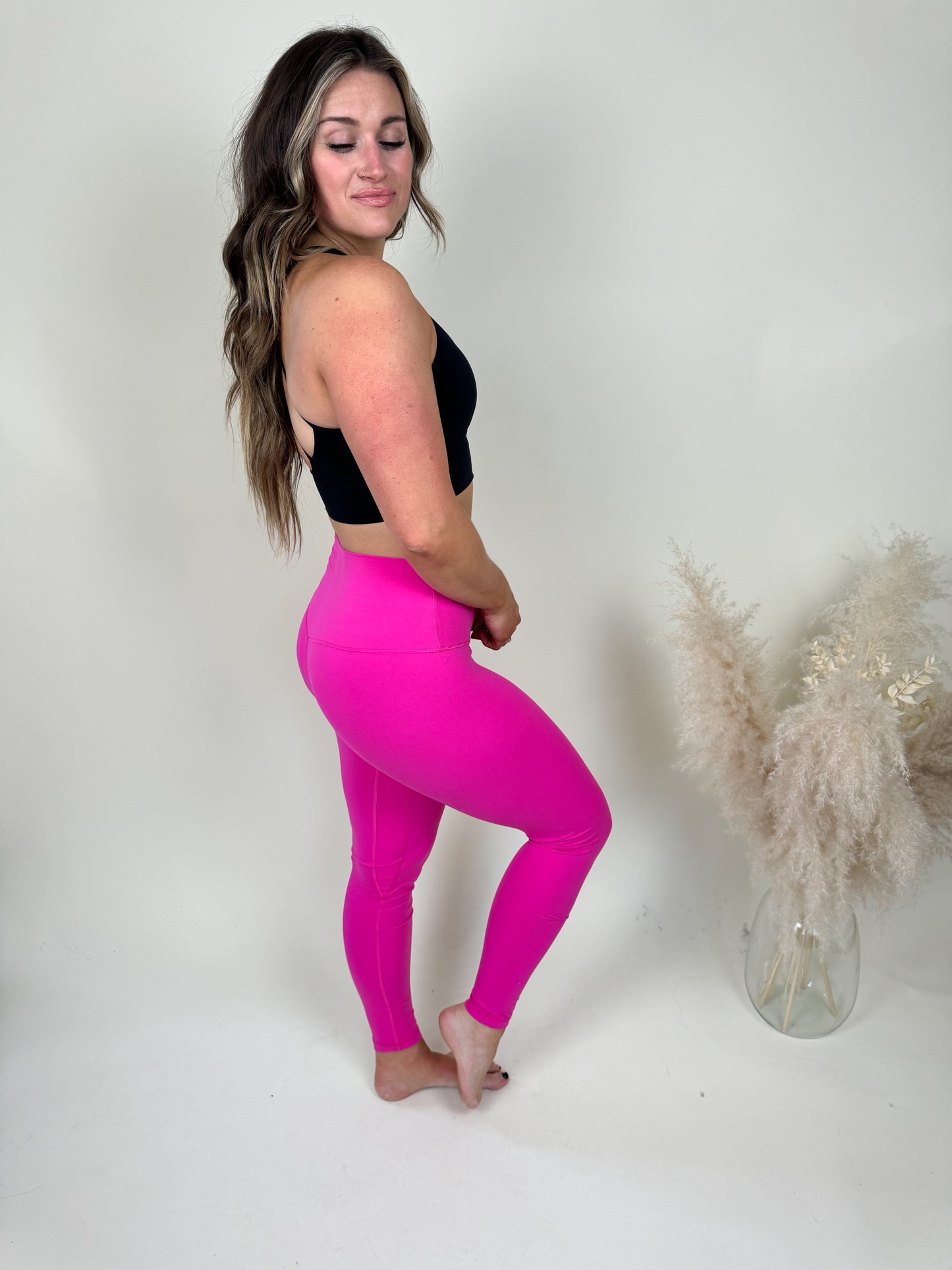 Chill Out Leggings | Fuchsia