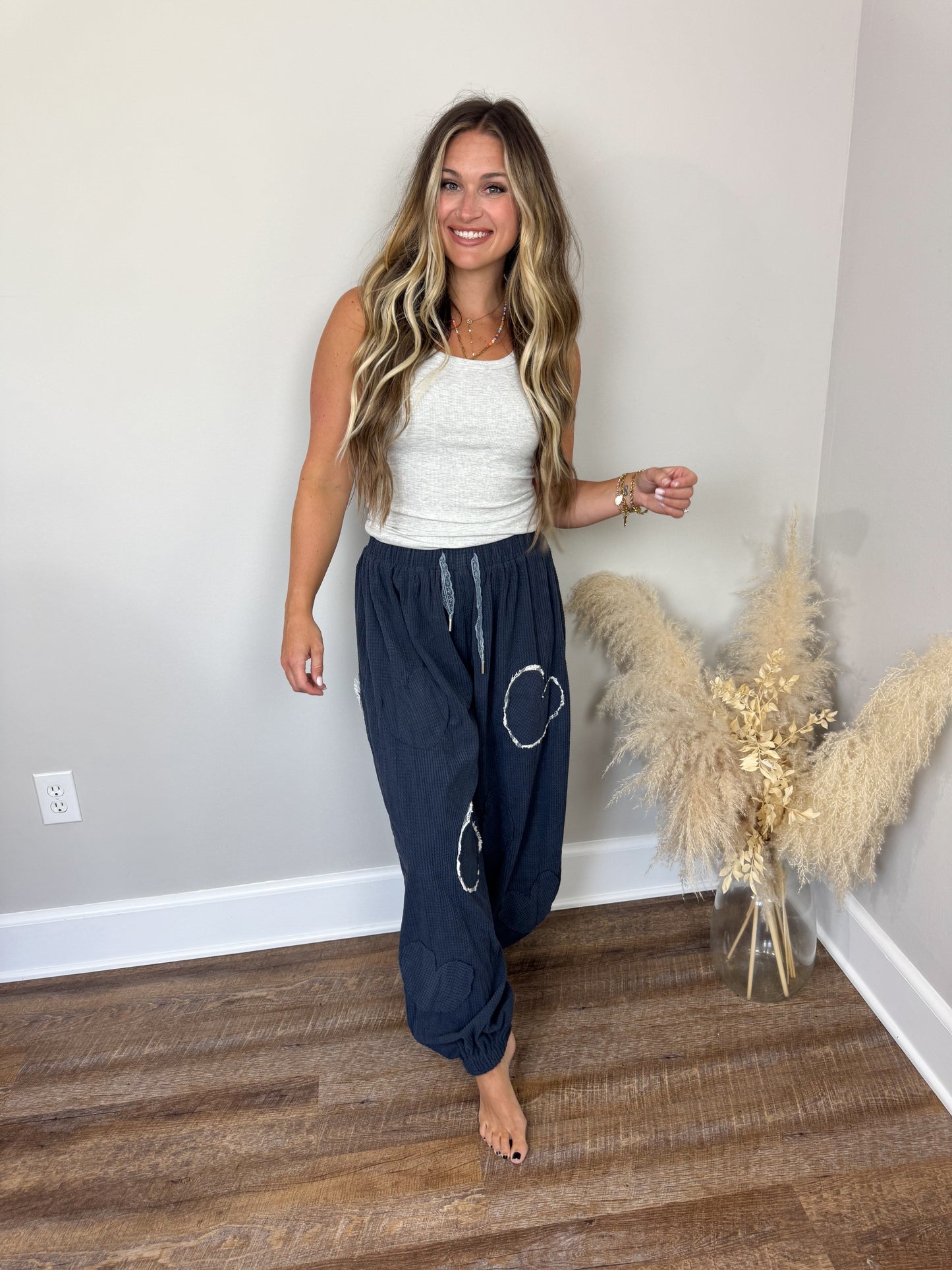 Spinning Wheels Joggers | Navy