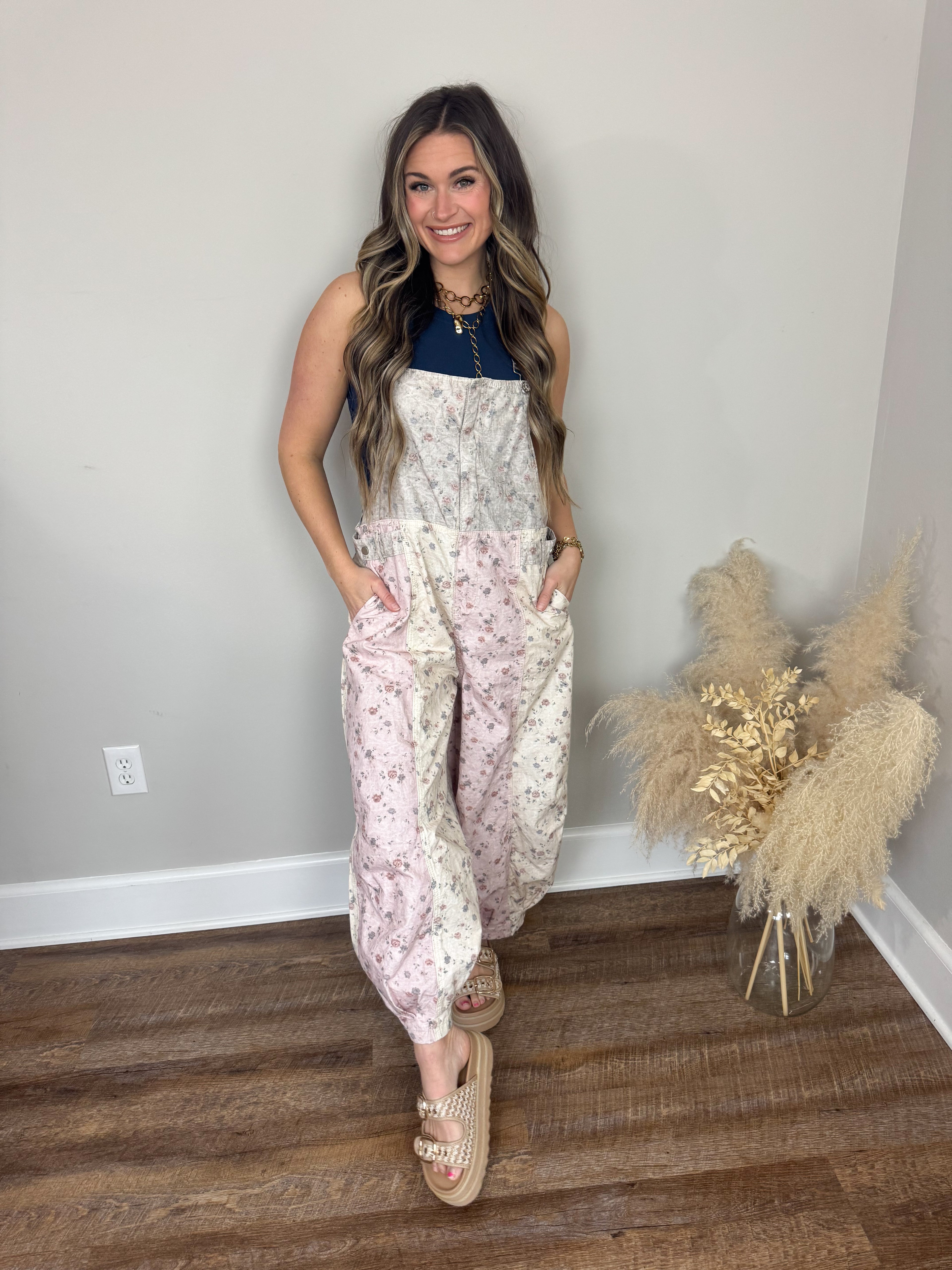 Lilac Denim Overalls