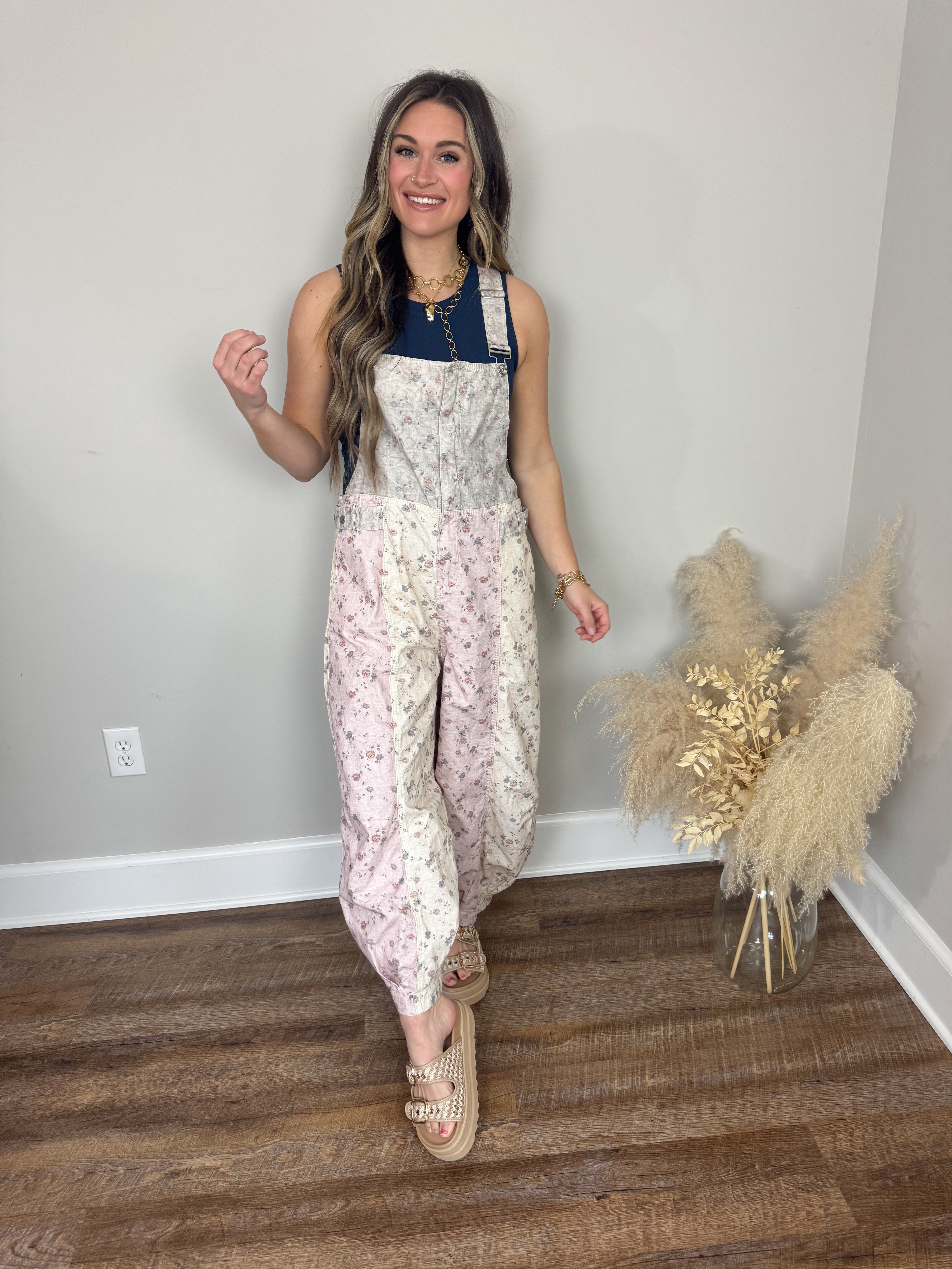 Lilac Denim Overalls