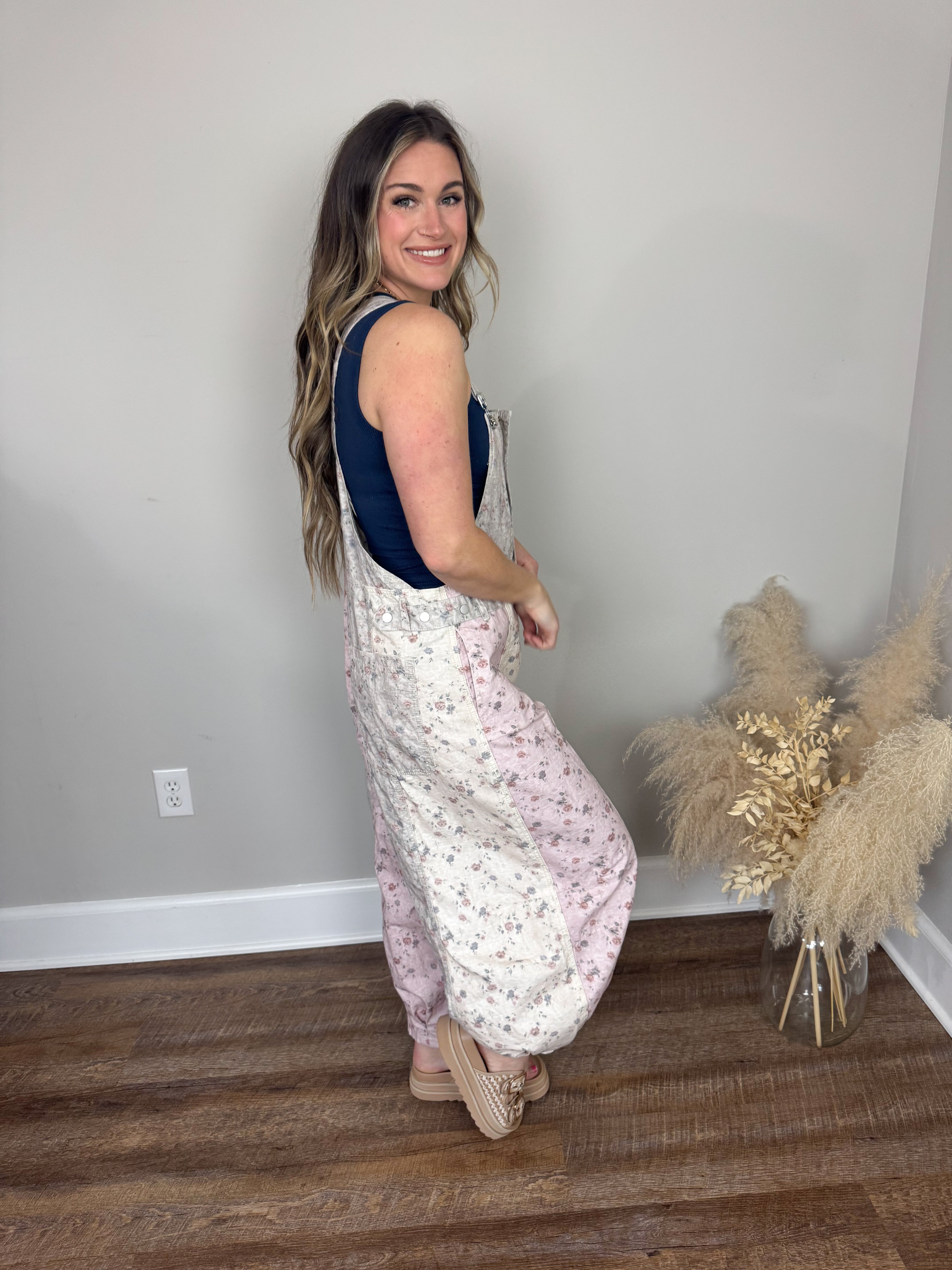 Lilac Denim Overalls