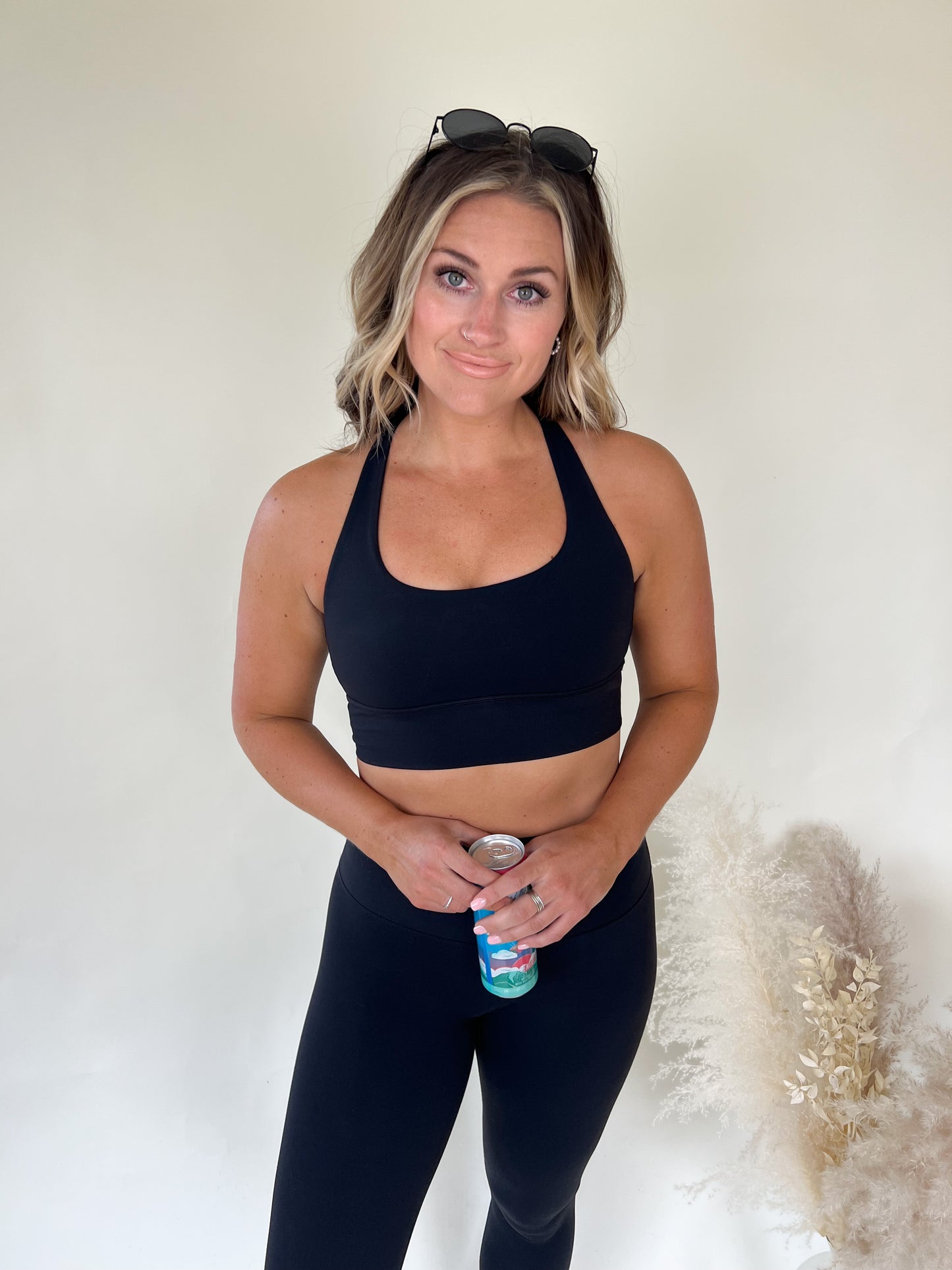 Namaste Sports Bra | Black