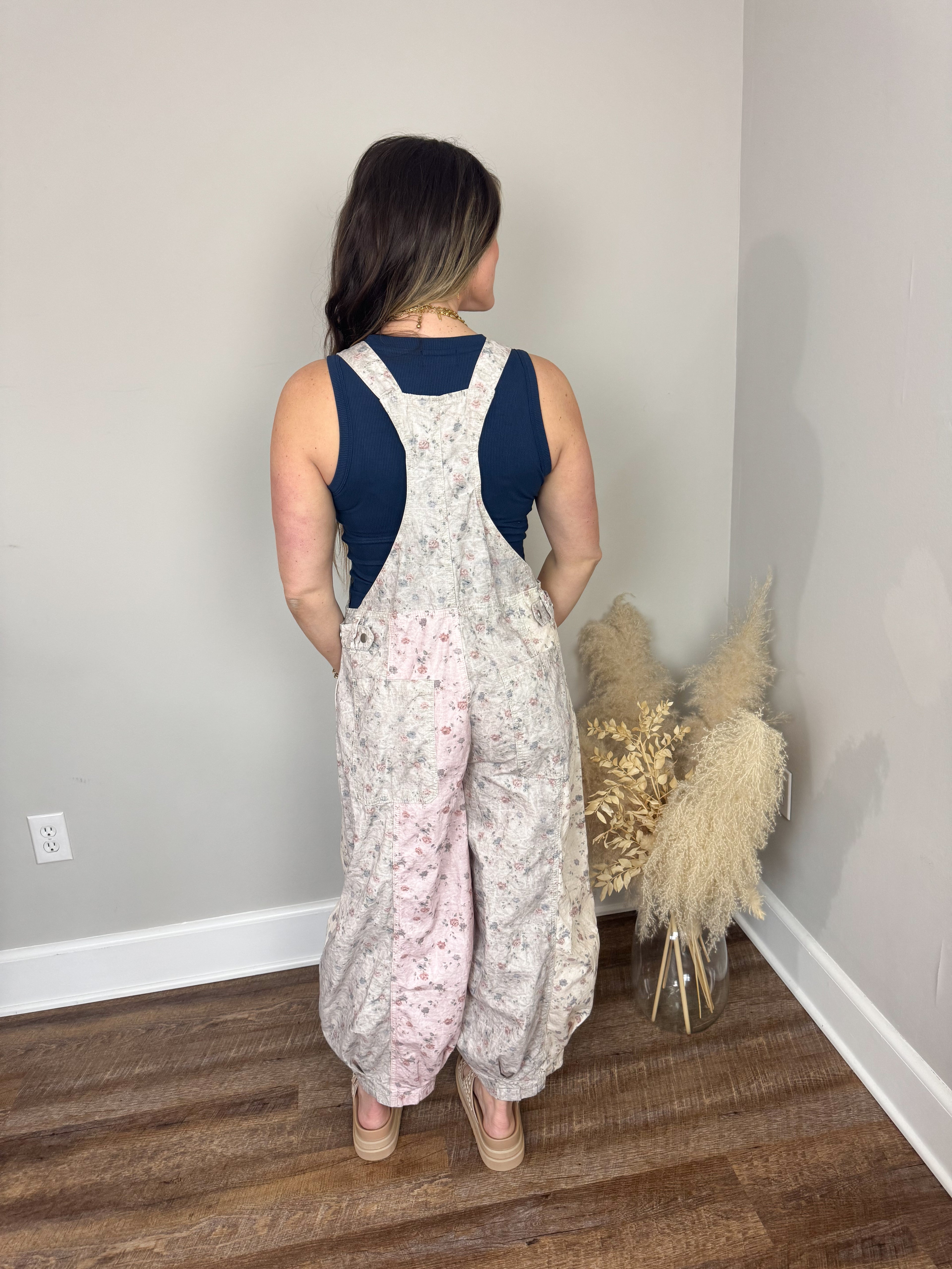 Lilac Denim Overalls
