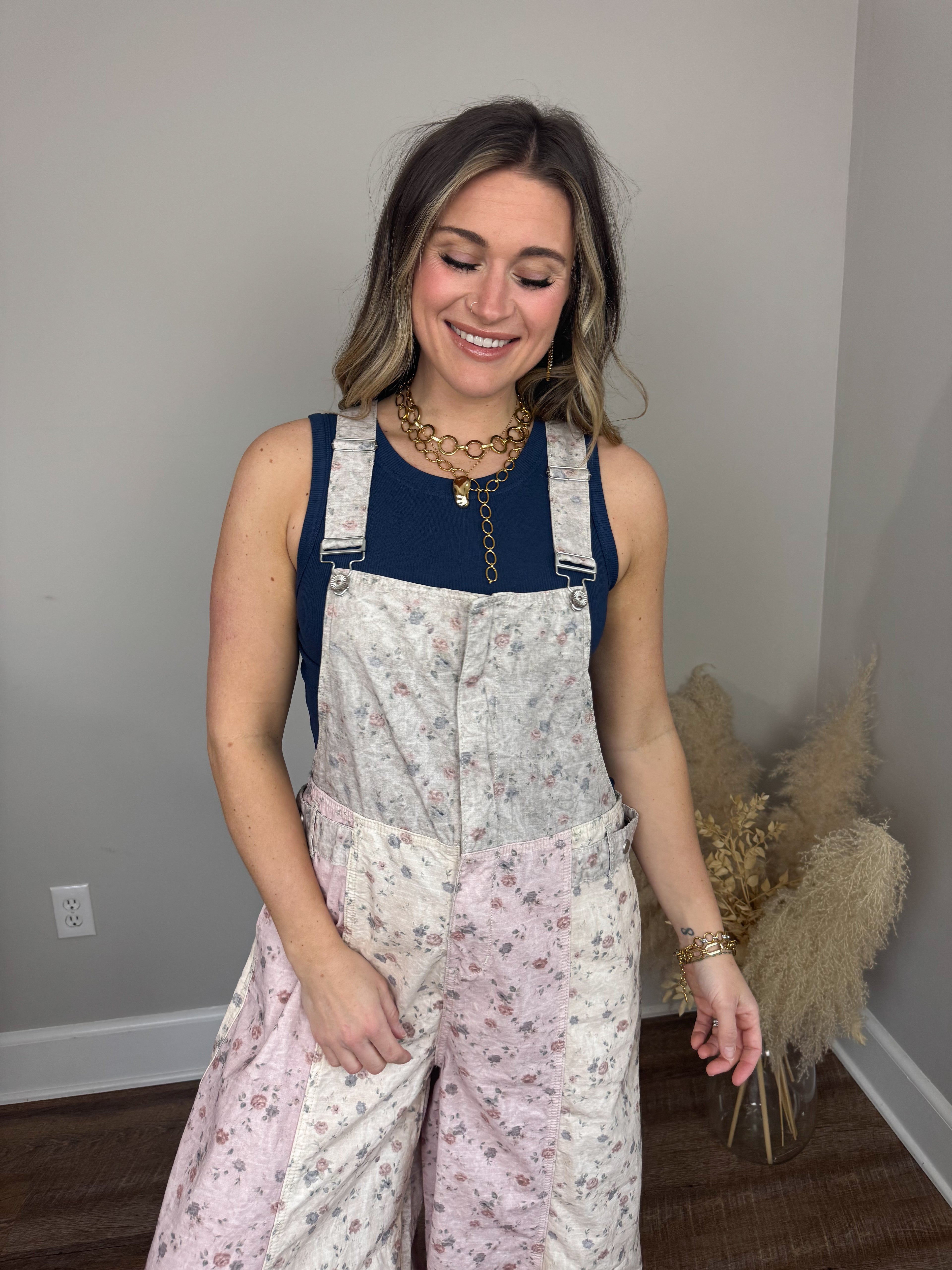 Lilac Denim Overalls