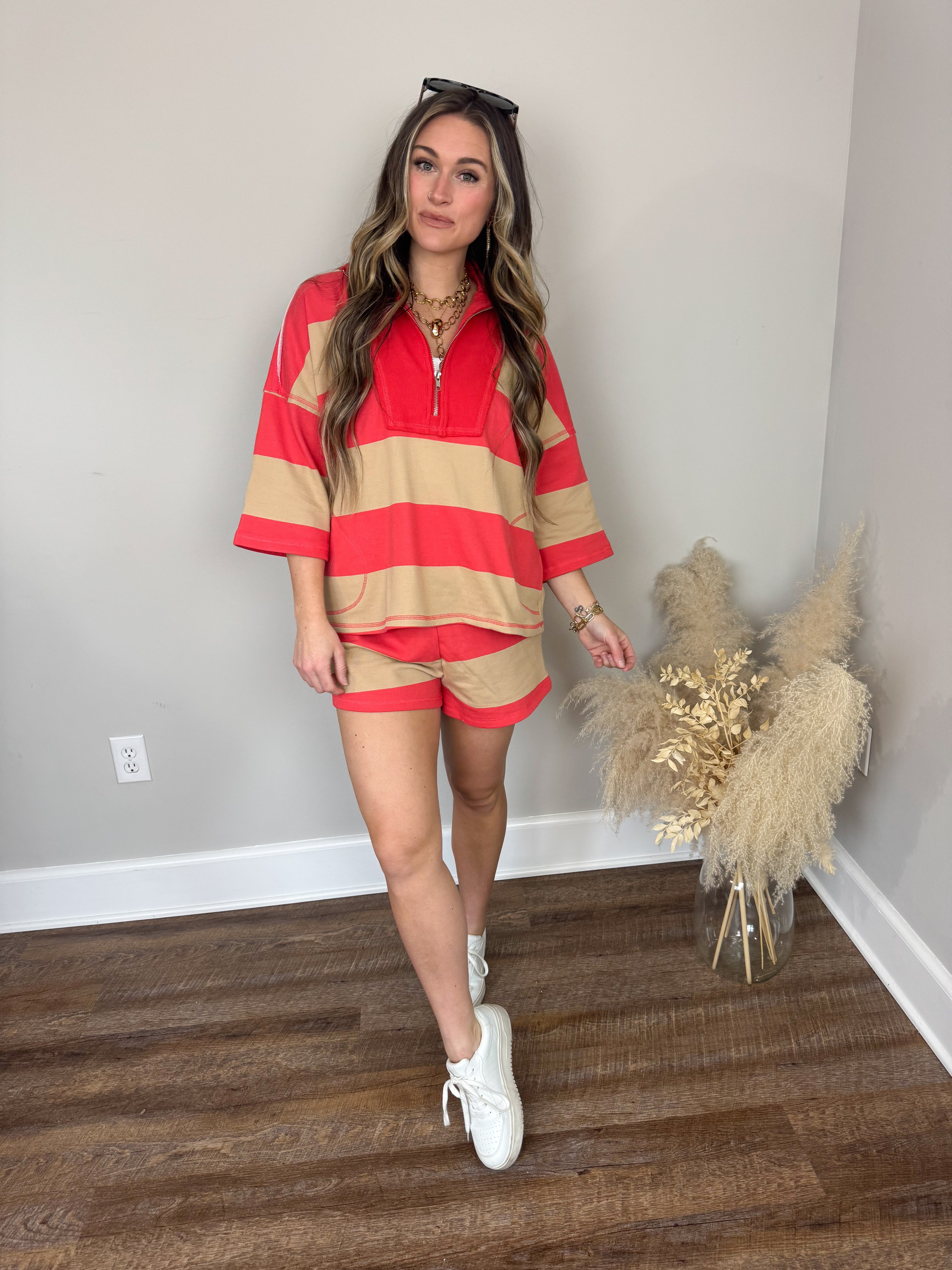 Luna Striped Top