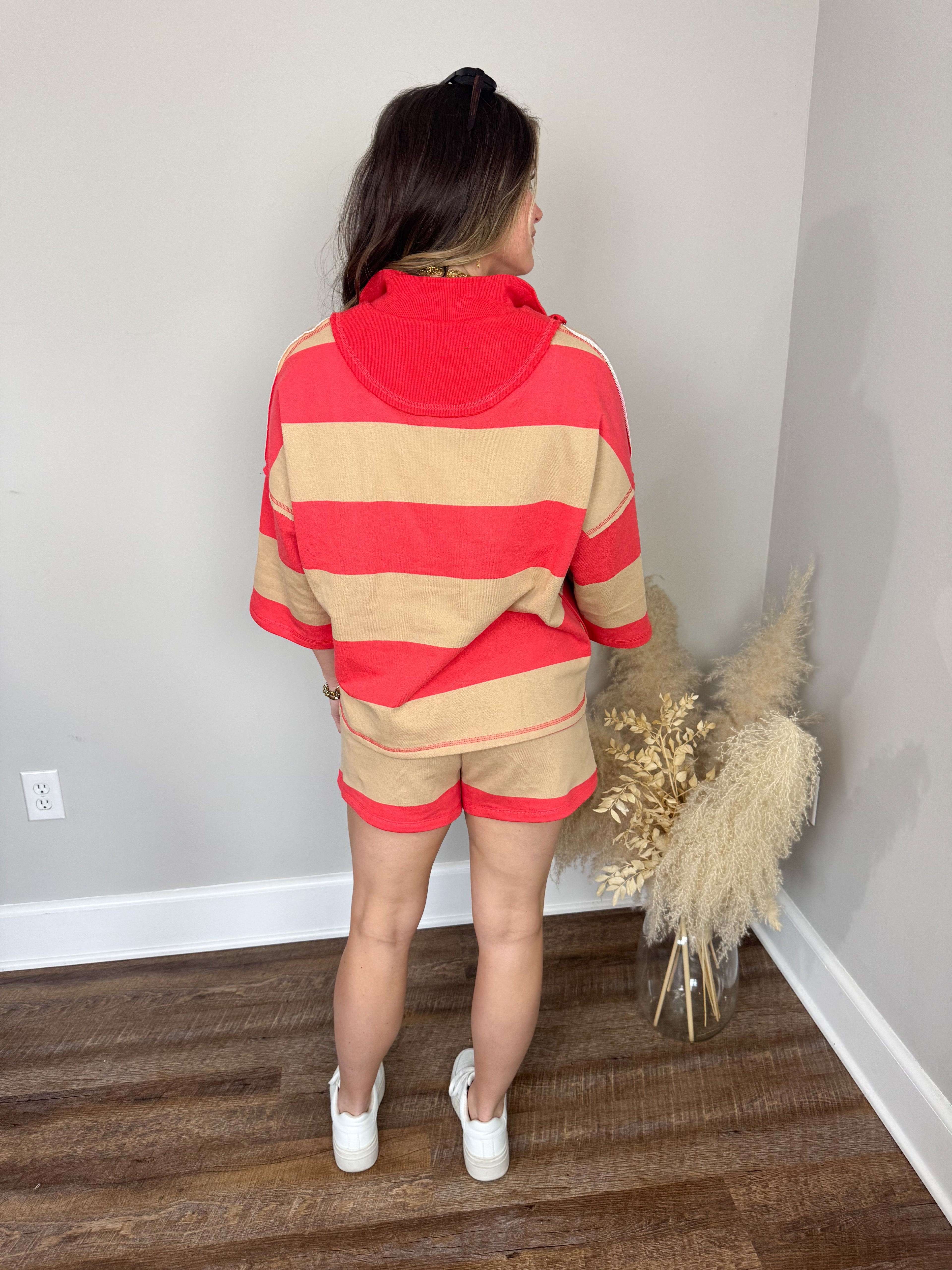 Luna Striped Shorts