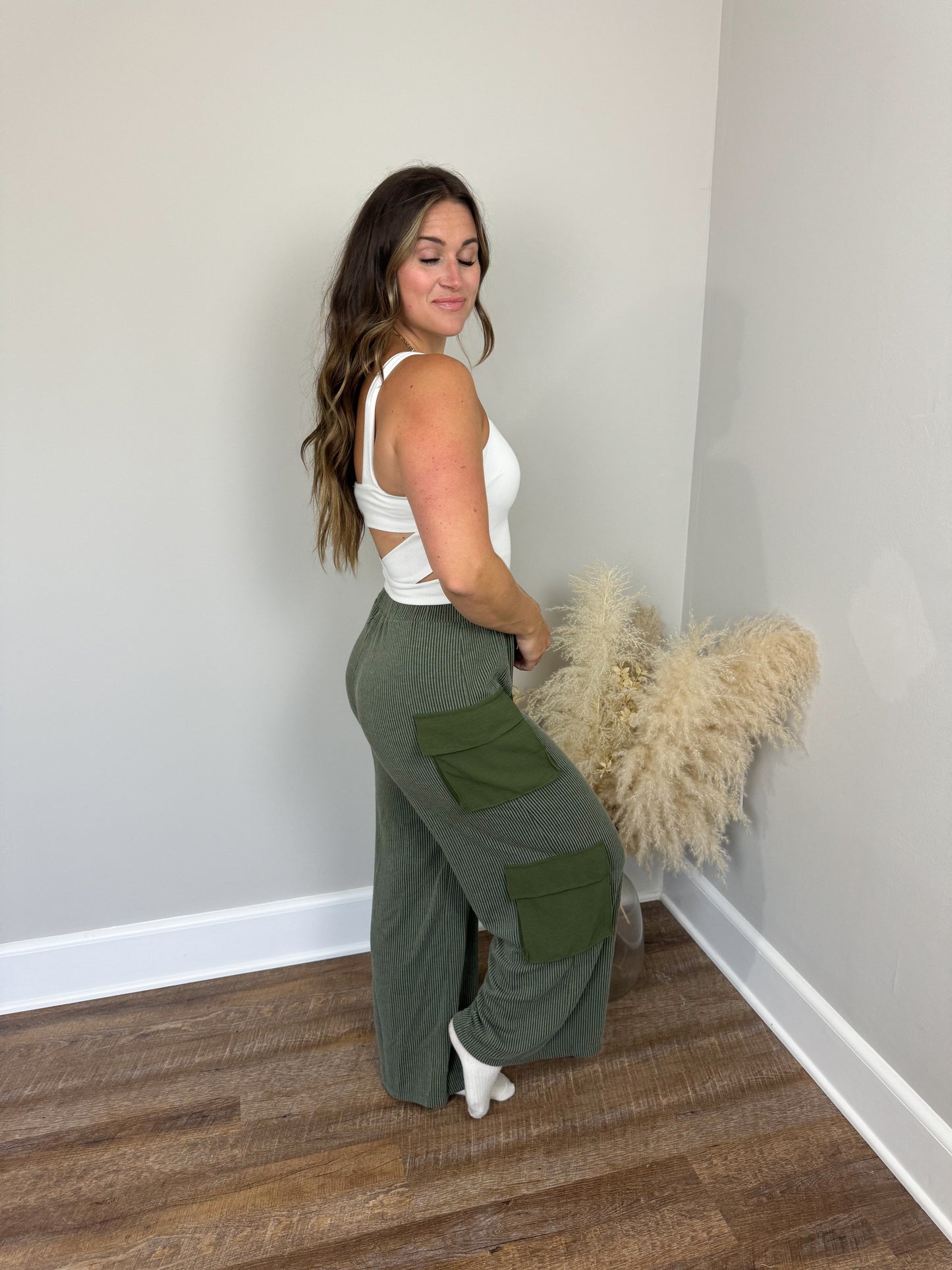 Coffee Date Pants | Olive