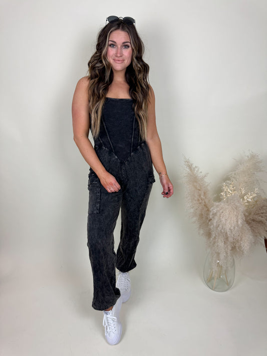 On A Mission Cargo Jumpsuit
