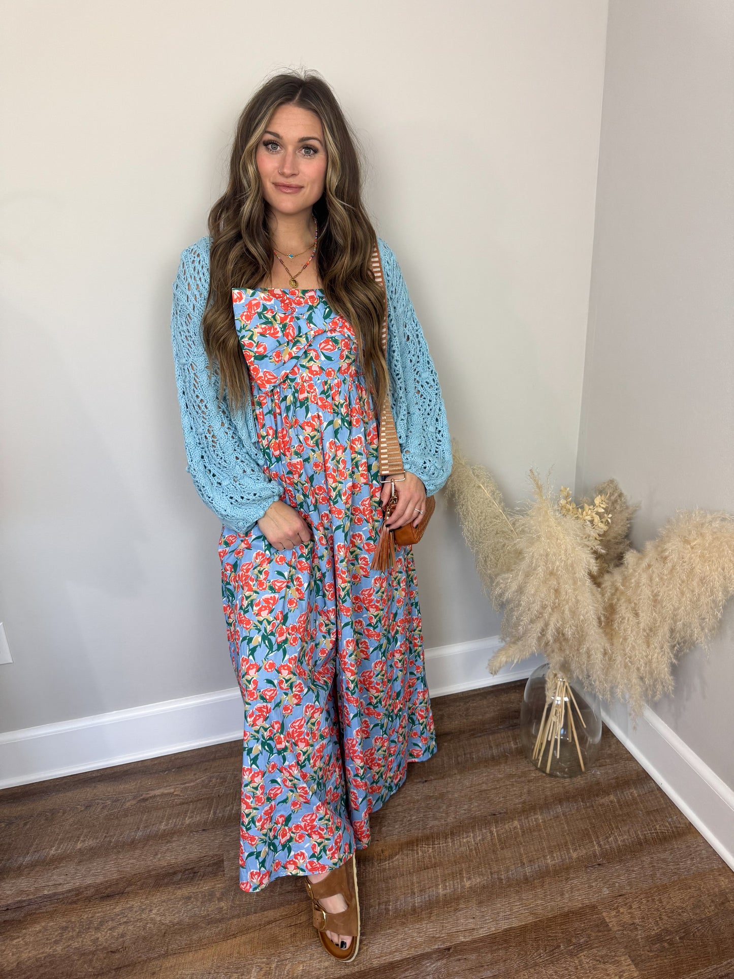 Poppy Bow Jumpsuit
