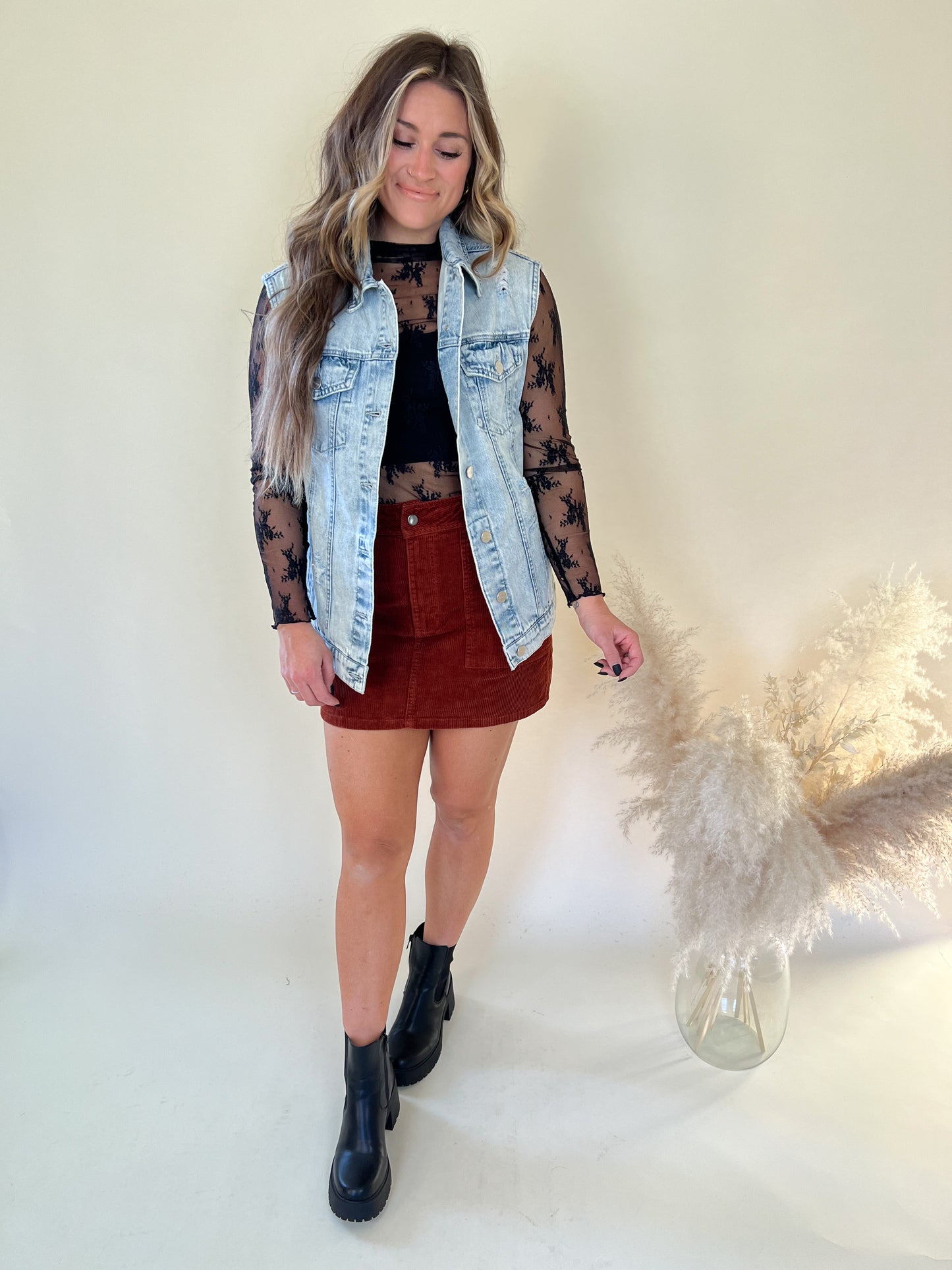 Connor Denim Vest