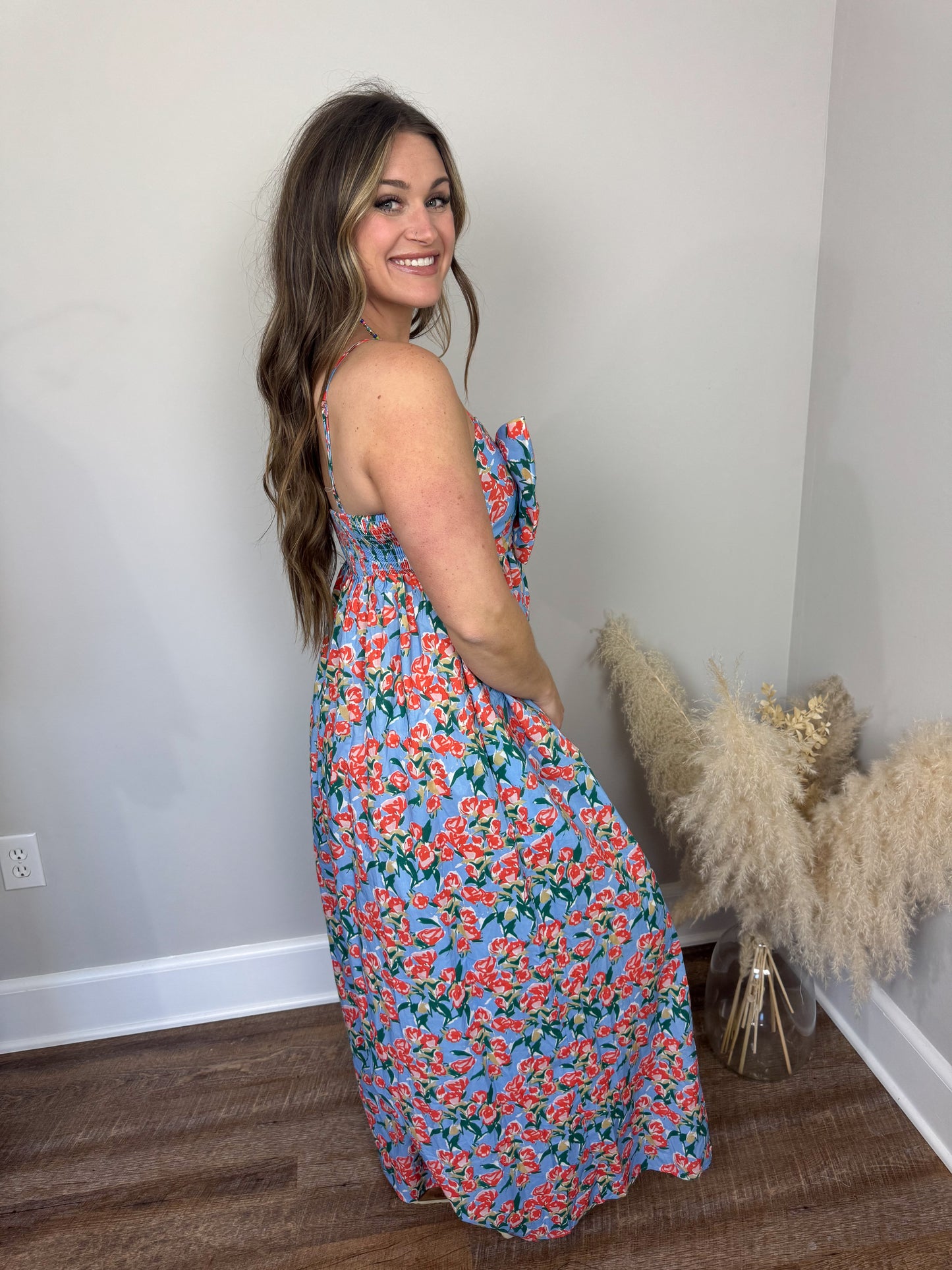 Poppy Bow Jumpsuit