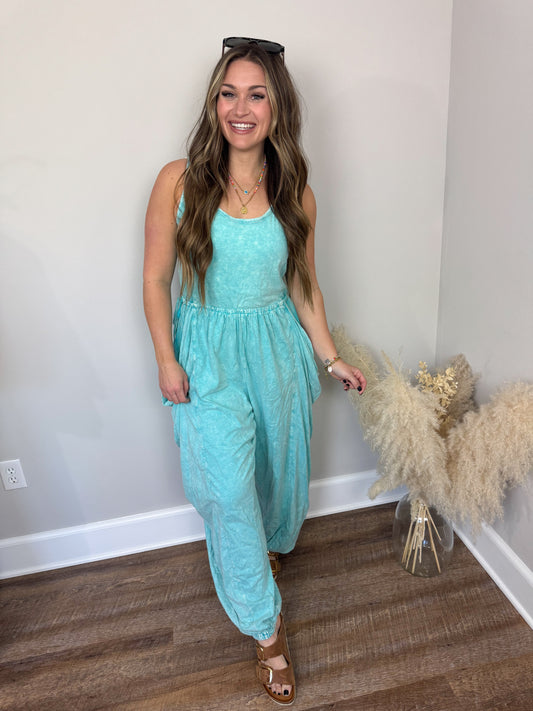Firefly Washed Jumpsuit FINAL SALE