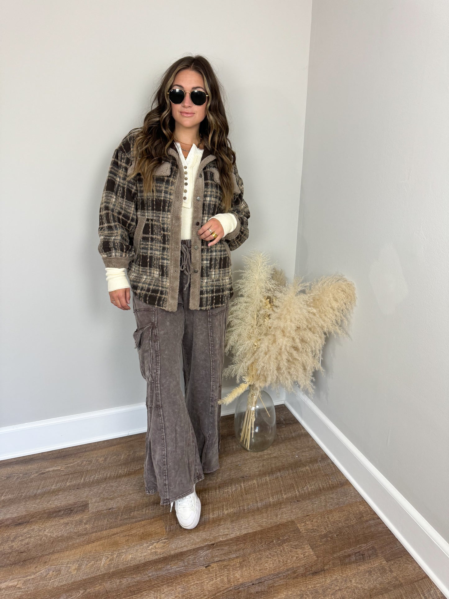 Pumpkin Plaid Jacket