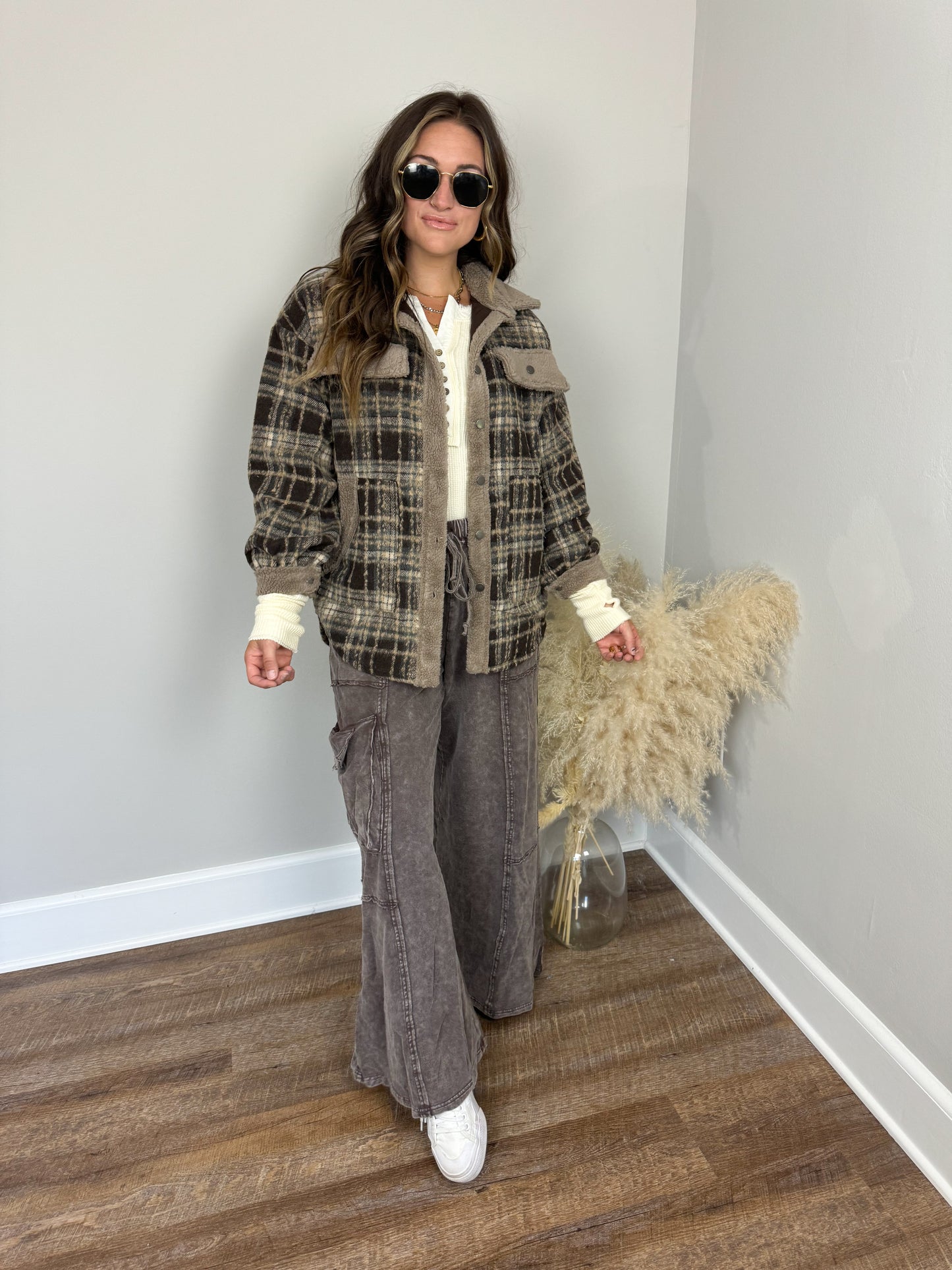 Pumpkin Plaid Jacket