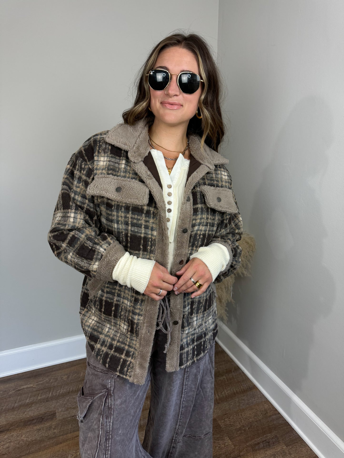 Pumpkin Plaid Jacket