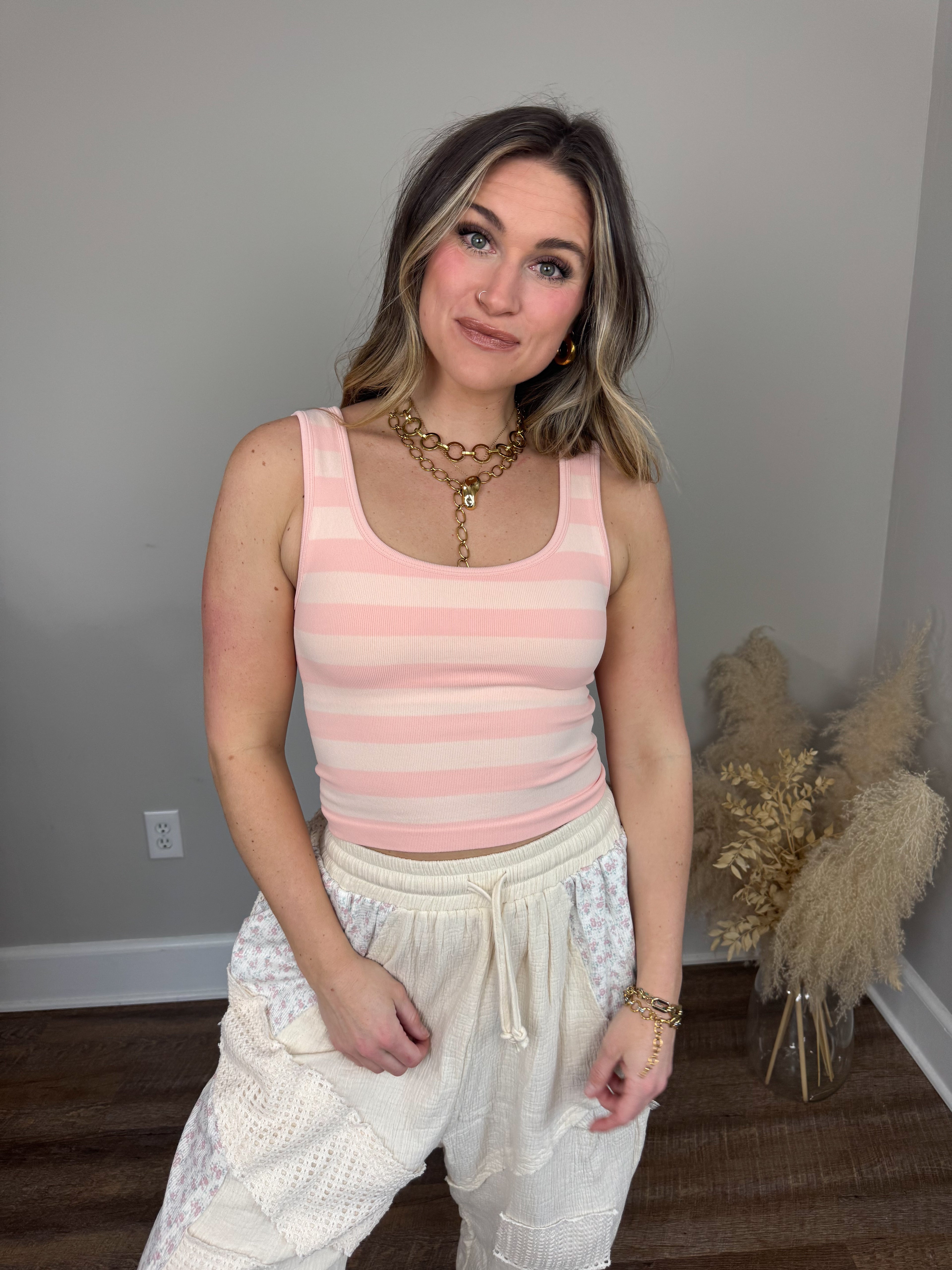 Baseline Padded Tank | Pink