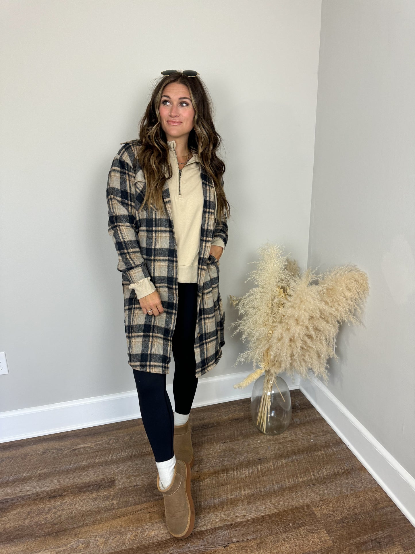 Fall Fest Plaid Jacket